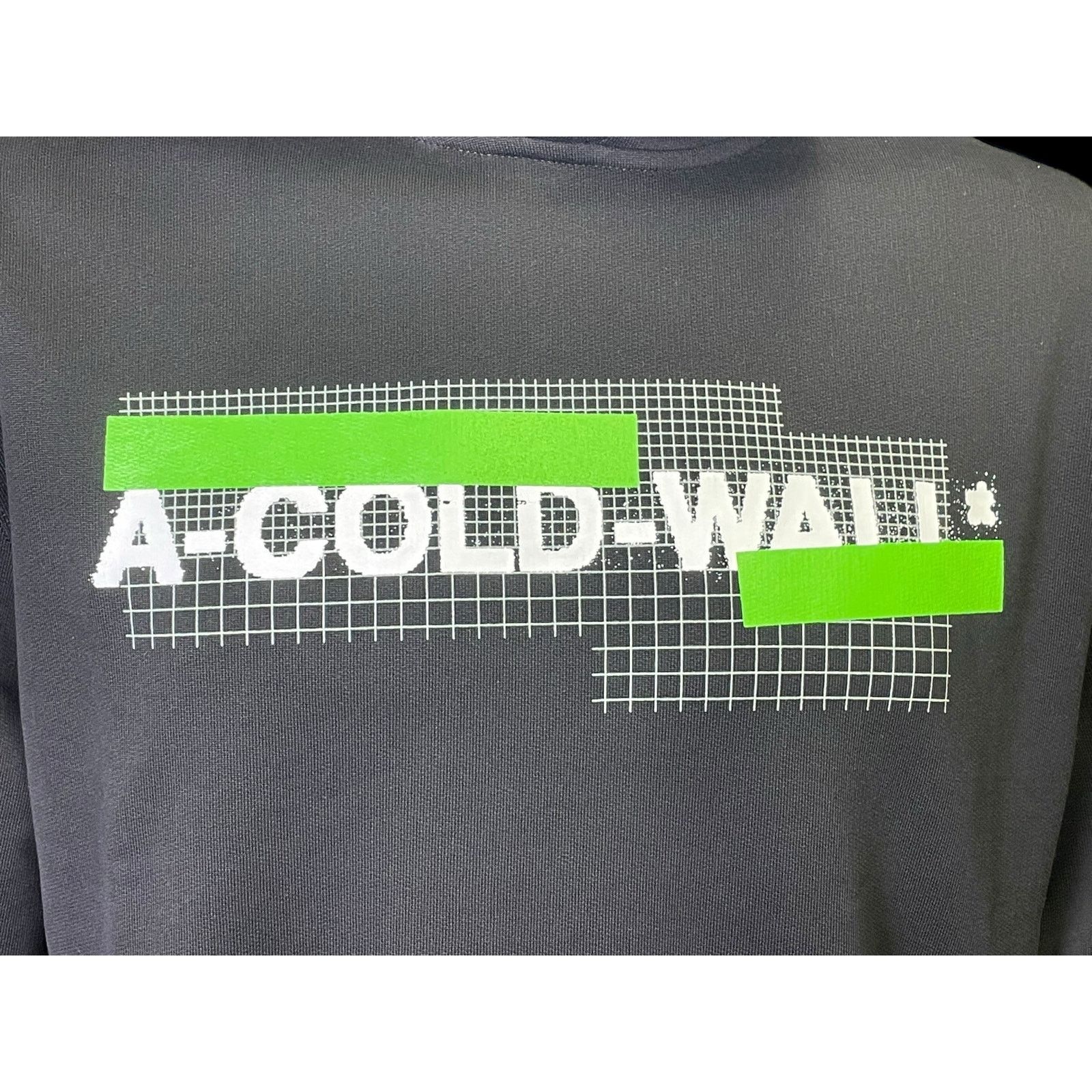 A-COLD-WALL* Rare A-Cold-Wall* Black Grid Logo Hoodie Spring/Summer 2023 Size US M / EU 48-50 / 2 - 6 Thumbnail