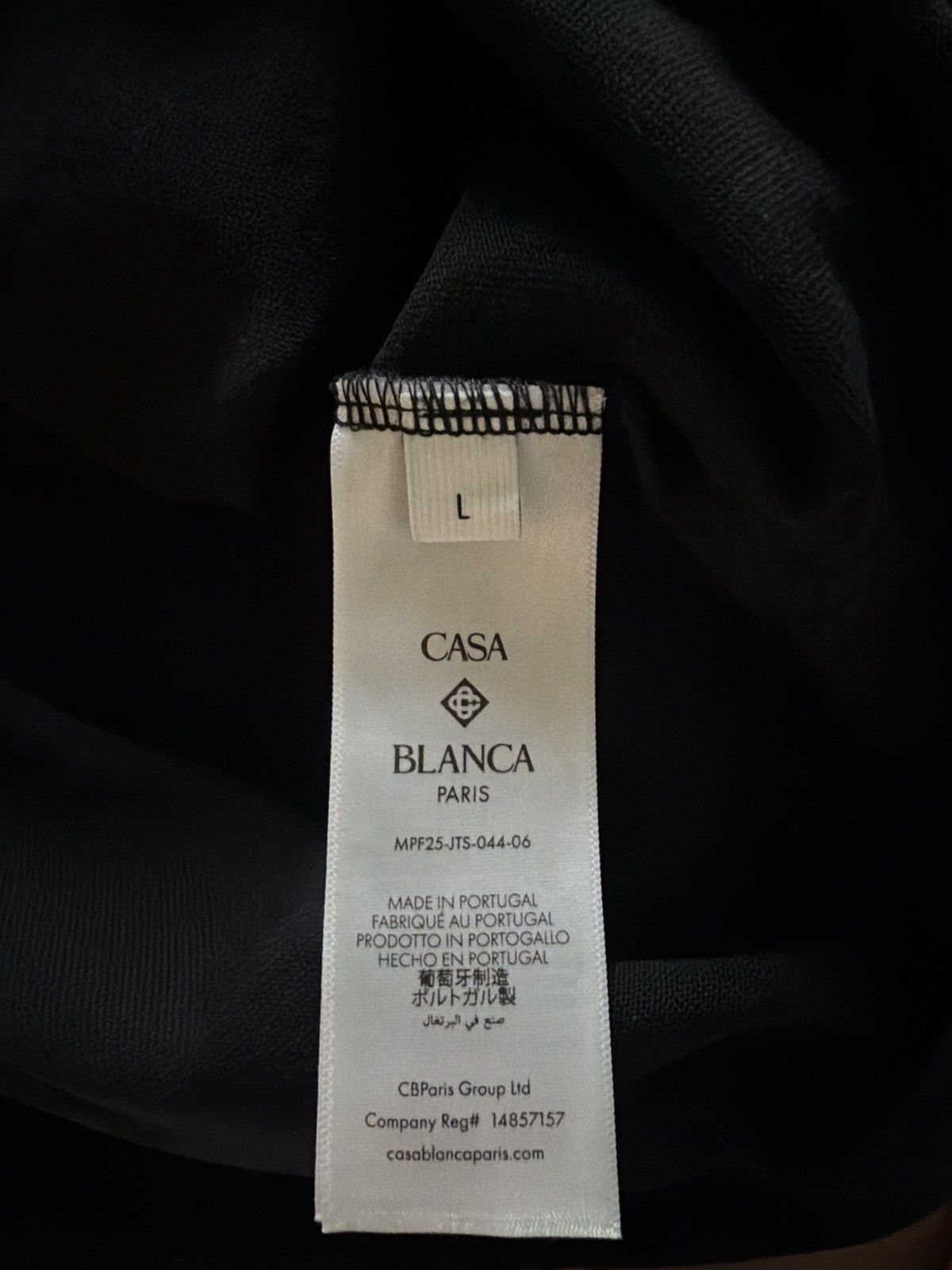 Casablanca Casablanca Tee Size US L / EU 52-54 / 3 - 6 Thumbnail
