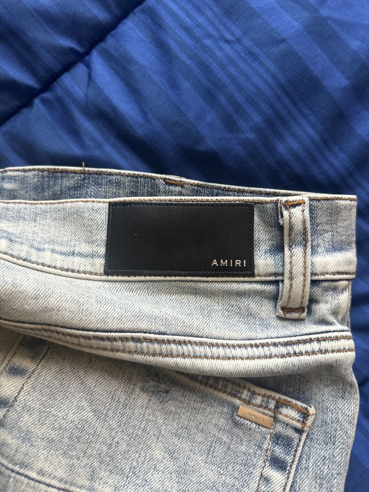 Amiri Amiri Mx1 stone black patch Size US 29 - 6 Thumbnail