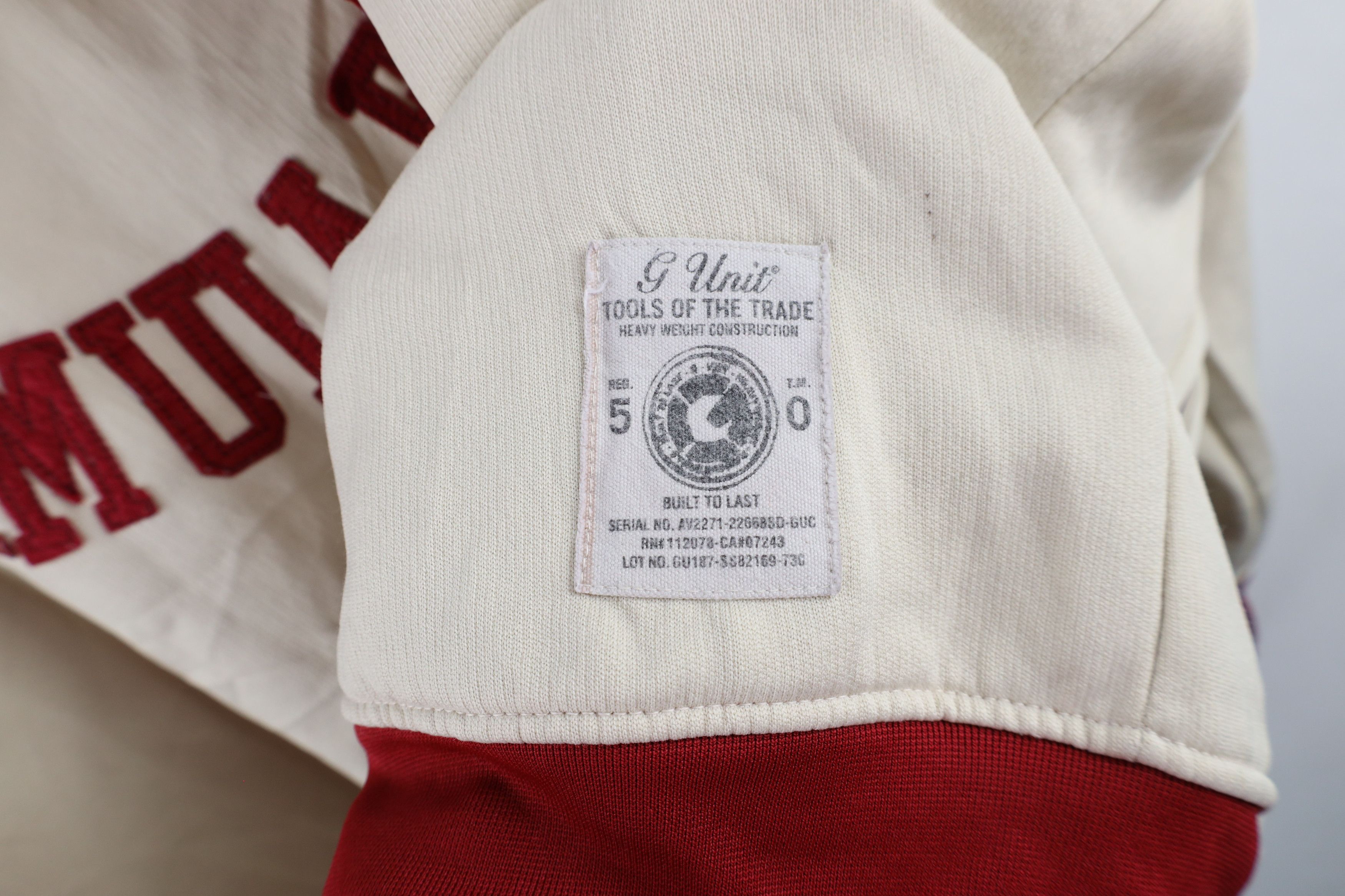 G-Unit × Vintage Vintage G Unit 50 Cent Hop Rap Heavyweight Full Zip Hoodie Size ONE SIZE - 11 Thumbnail