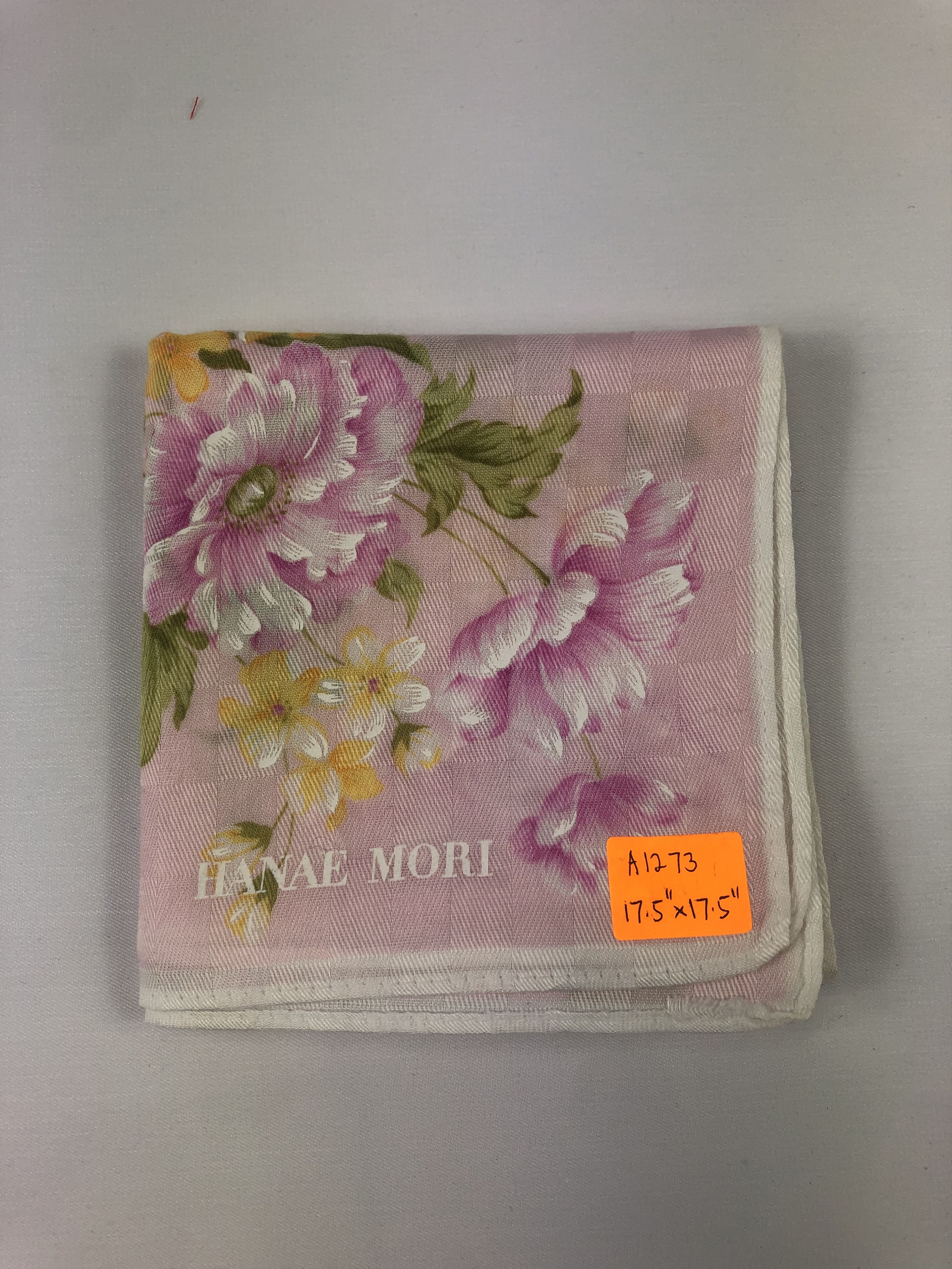 Hanae Mori × Japanese Brand × Vintage Hanae Mori Handkerchief / Bandana / Neckerchief Size ONE SIZE - 7 Thumbnail