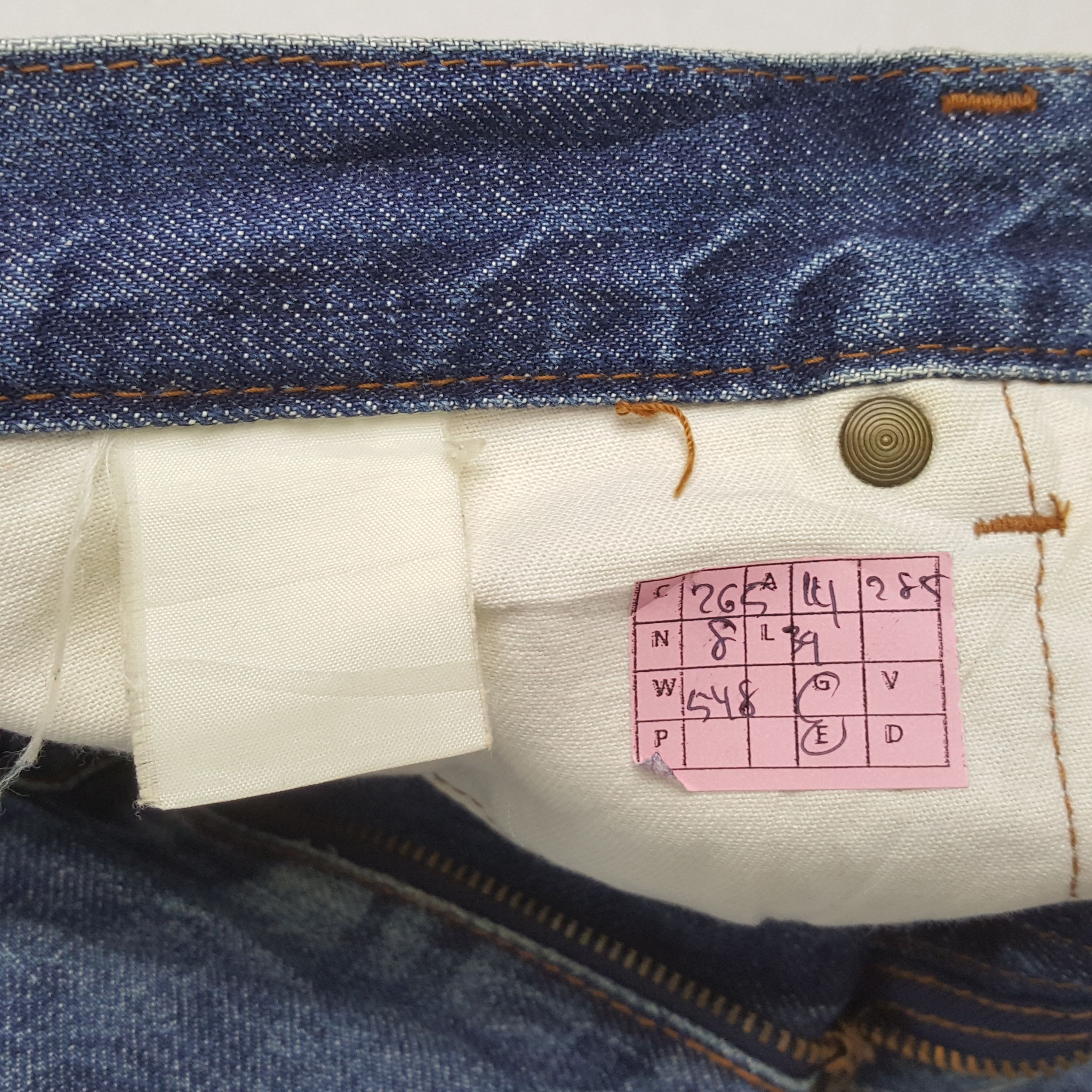 Hysteric Glamour × Japanese Brand × Vintage HYSTERIC GLAMOUR Japanese Brand Custom Art Jeans Size US 28 / EU 44 - 13 Thumbnail