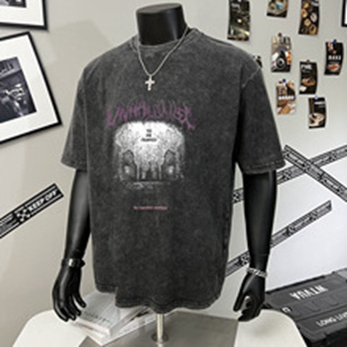 Other Summer American retro washed T-shirt Size M / US 6-8 / IT 42-44 - 1 Thumbnail