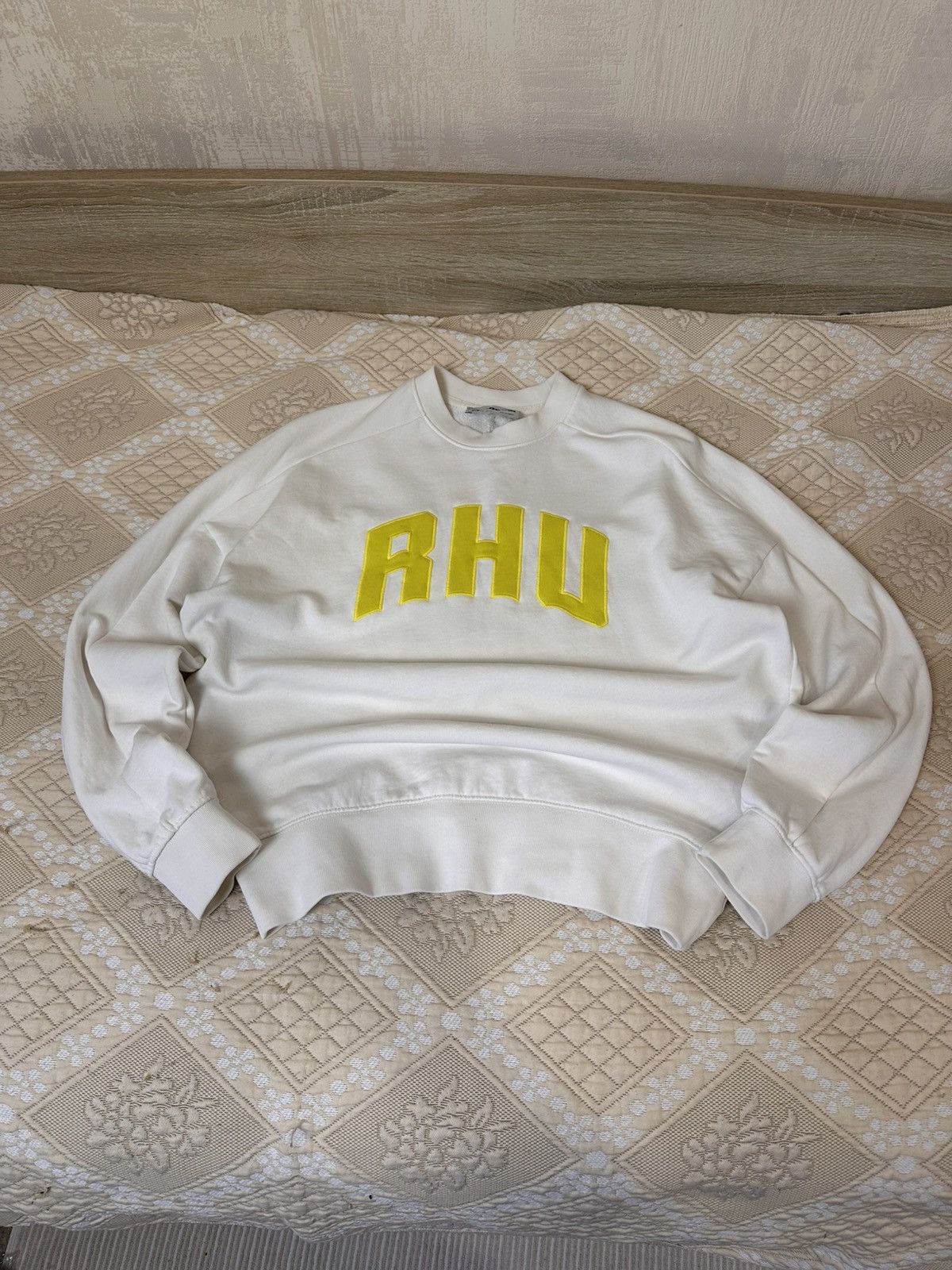 Rhude × Zara 🔥 Oversized Logo Sweatshirt Rhude x Zara Rhuigi Pullover Size US M / EU 48-50 / 2 - 8 Thumbnail