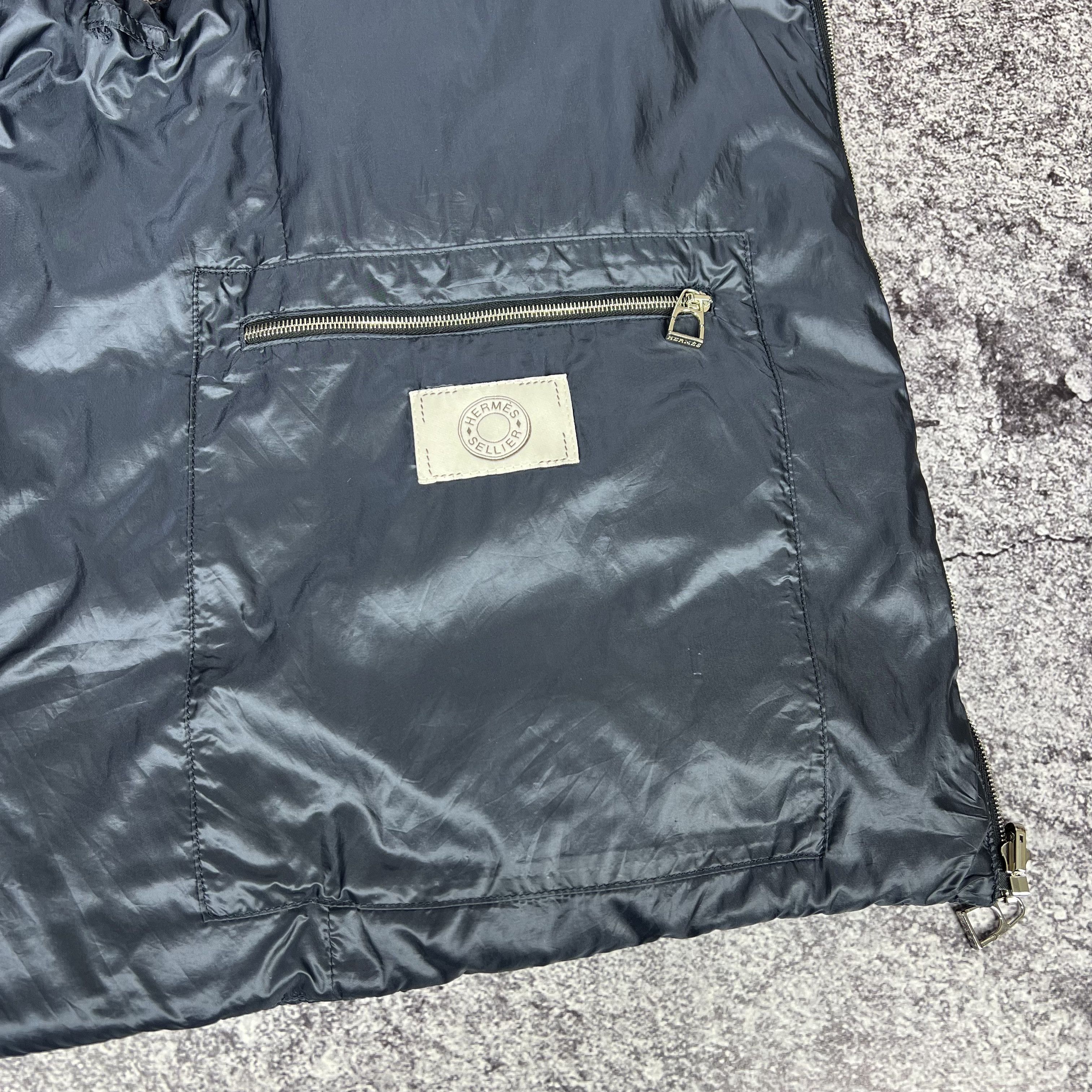 Hermes Hermes Goose Down Vest Made in Italy Size XL Size US XL / EU 56 / 4 - 12 Thumbnail