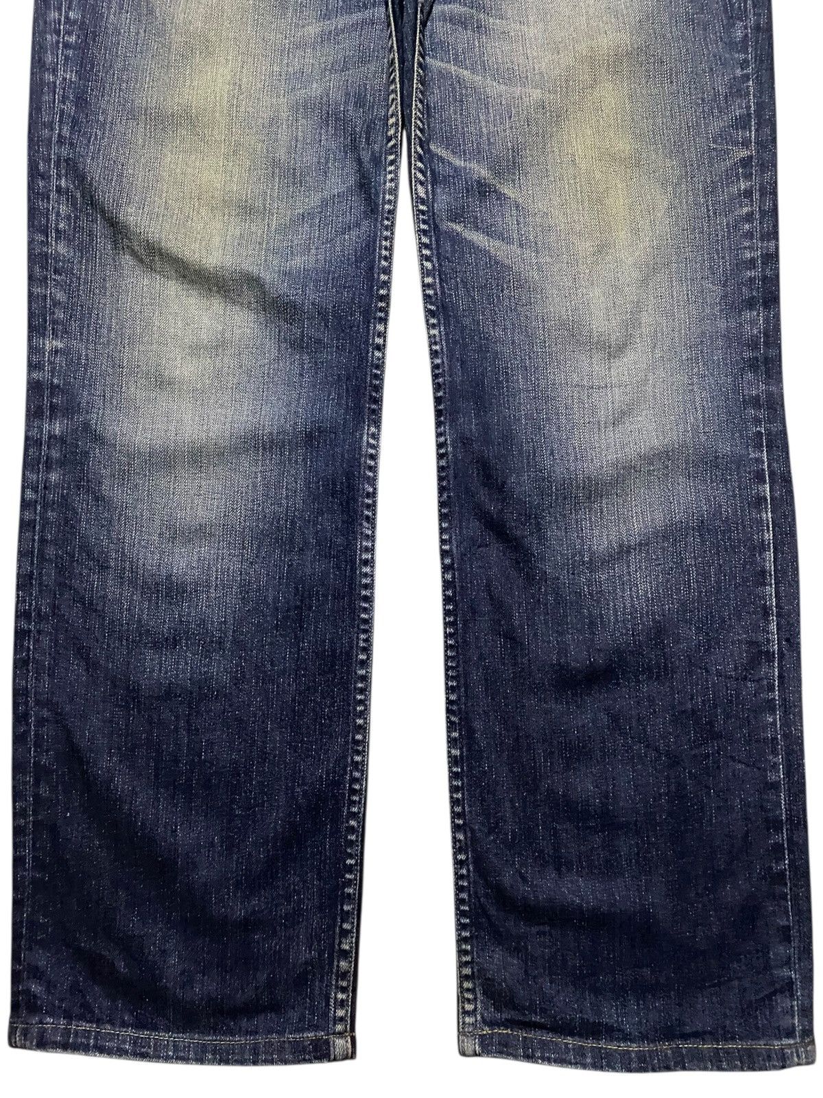 Levi's Vintage Clothing Vintage Levis 502 Mud Wash Distressed Loose Jeans Size US 33 - 5 Thumbnail