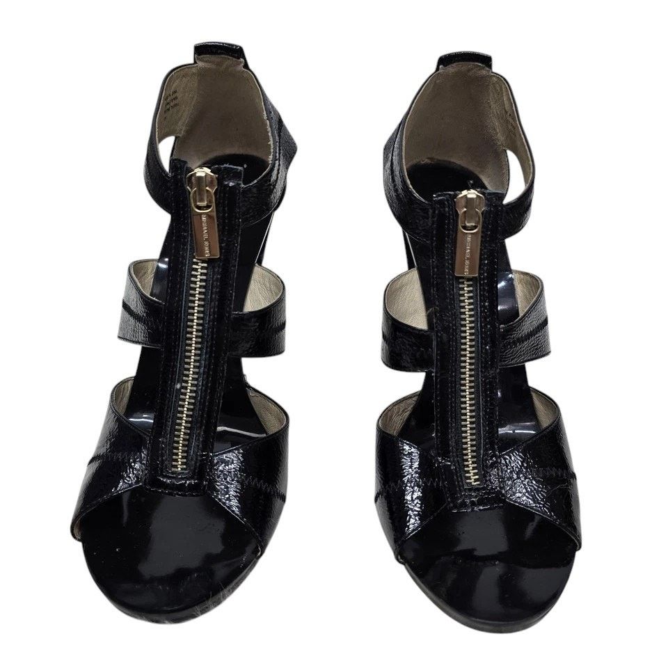Michael Kors MICHAEL KORS Berkley T-Strap Sandals Patent Leather 10 M Size US 10 / IT 40 - 3 Thumbnail