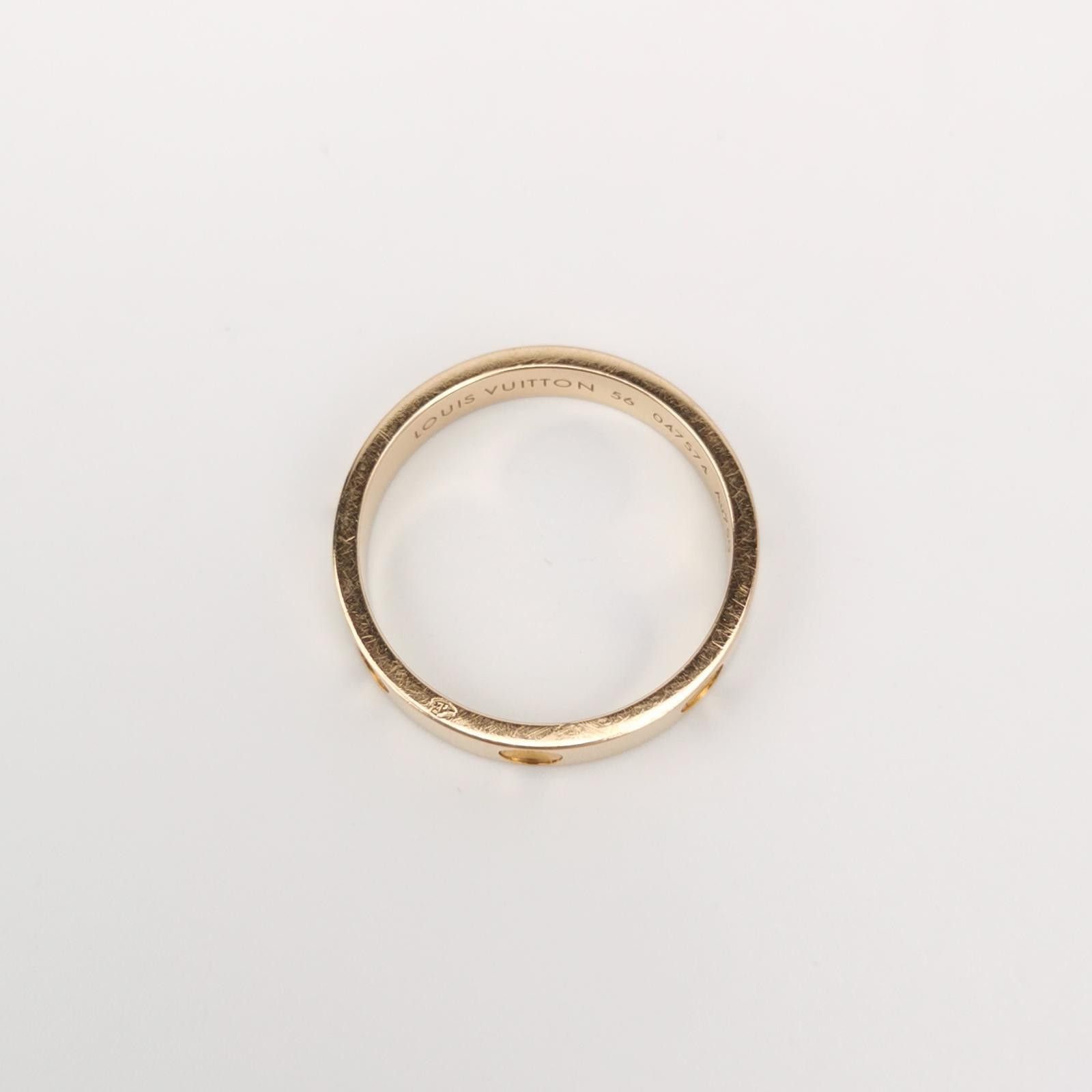 Louis Vuitton Louis Vuitton (LV) Empreinte 18K rose gold ring size 16 -z2 Size ONE SIZE - 5 Thumbnail