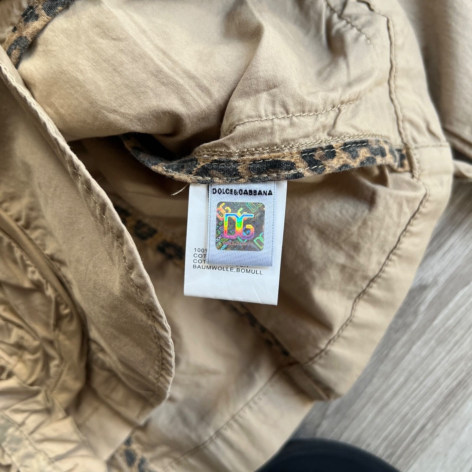 Dolce & Gabbana Dolce & Gabbana W's Junior Cotton Belted Jacket 8928AC Size XS / US 0-2 / IT 36-38 - 6 Thumbnail