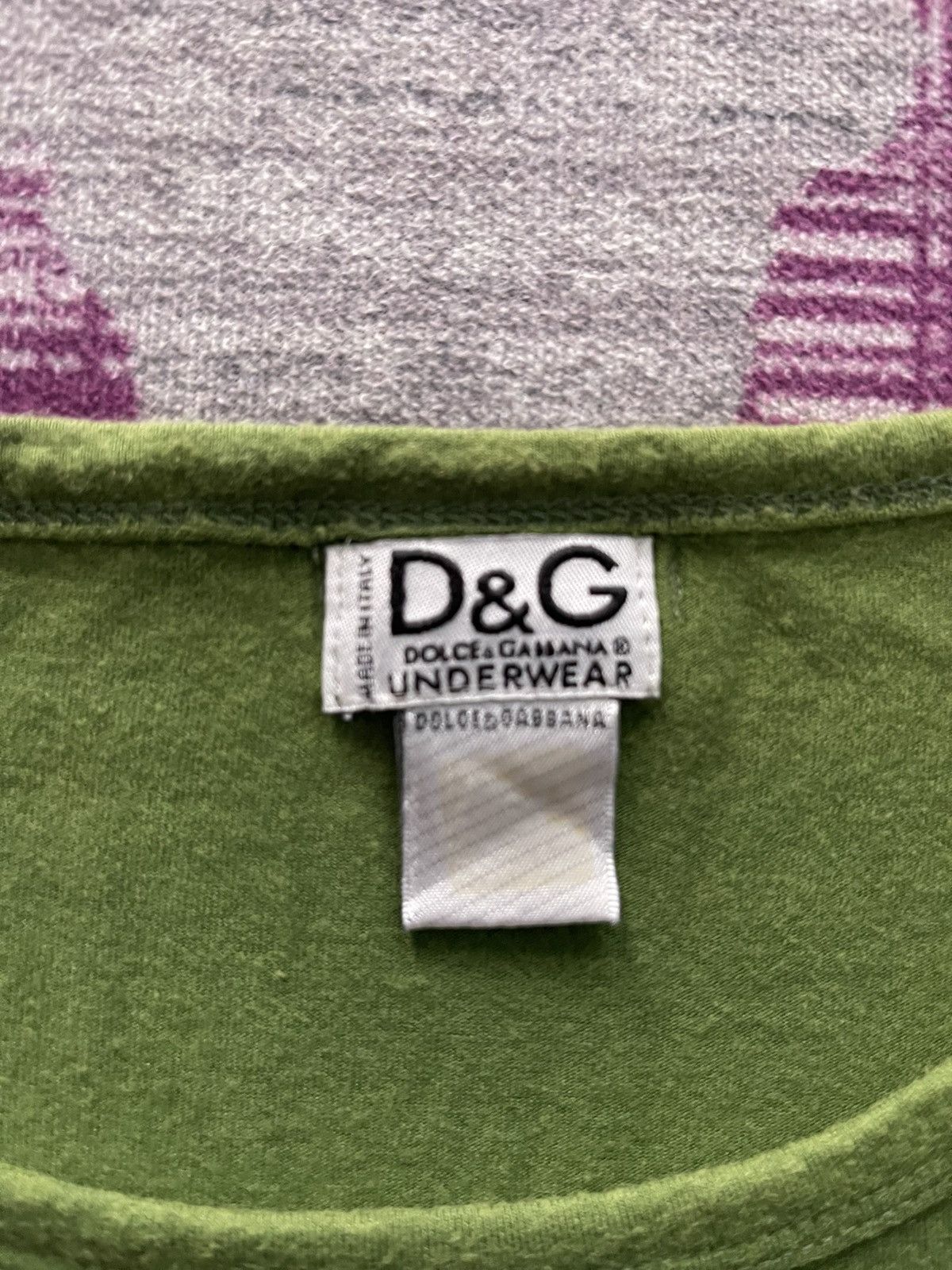 VINTAGE DOLCE GABBANA UNDERWEAR SPELL OUT VERY RARE