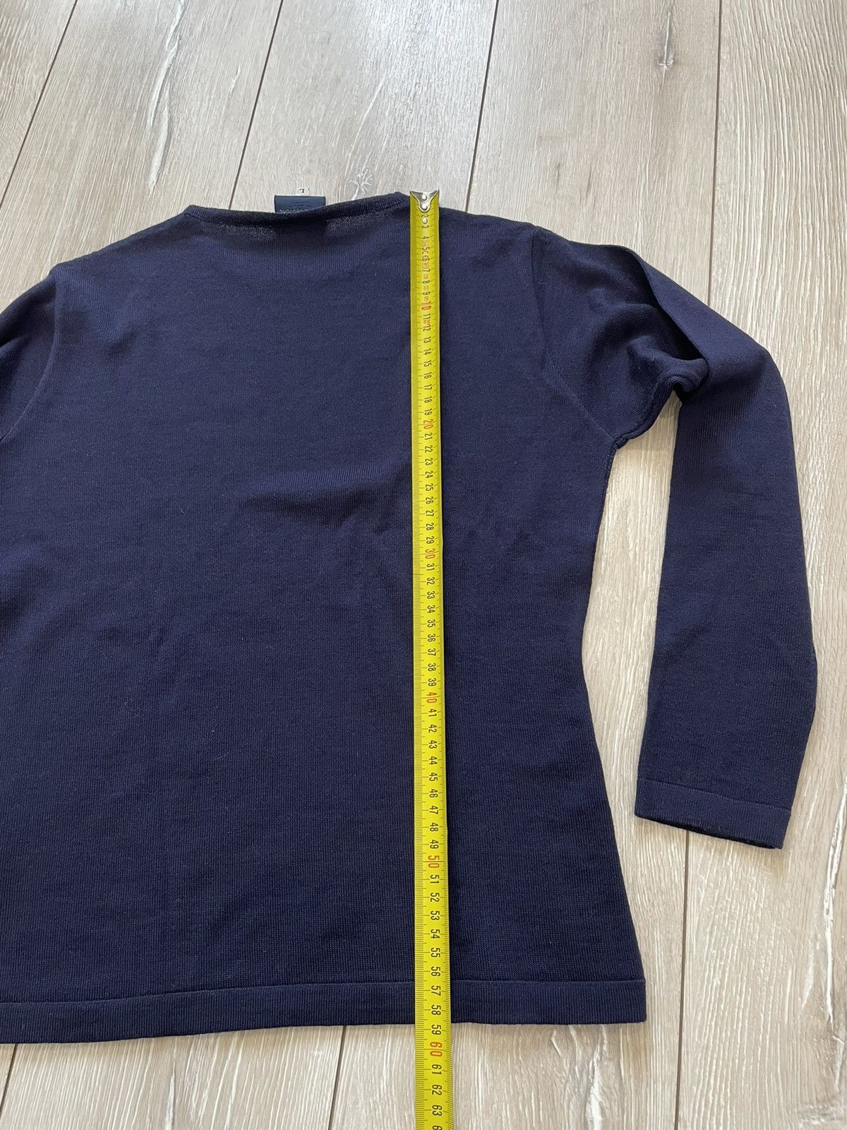 Versace × Versace Jeans Couture × Vintage Versace Jeans Couture vintage sweater Lana Merino Wool Size L / US 10 / IT 46 - 11 Thumbnail