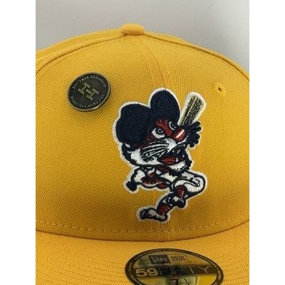 New Era Hat Club Detroit Tigers 59FIFTY 7 1/2 Gold Coked Out Gray UV Size ONE SIZE - 2 Thumbnail