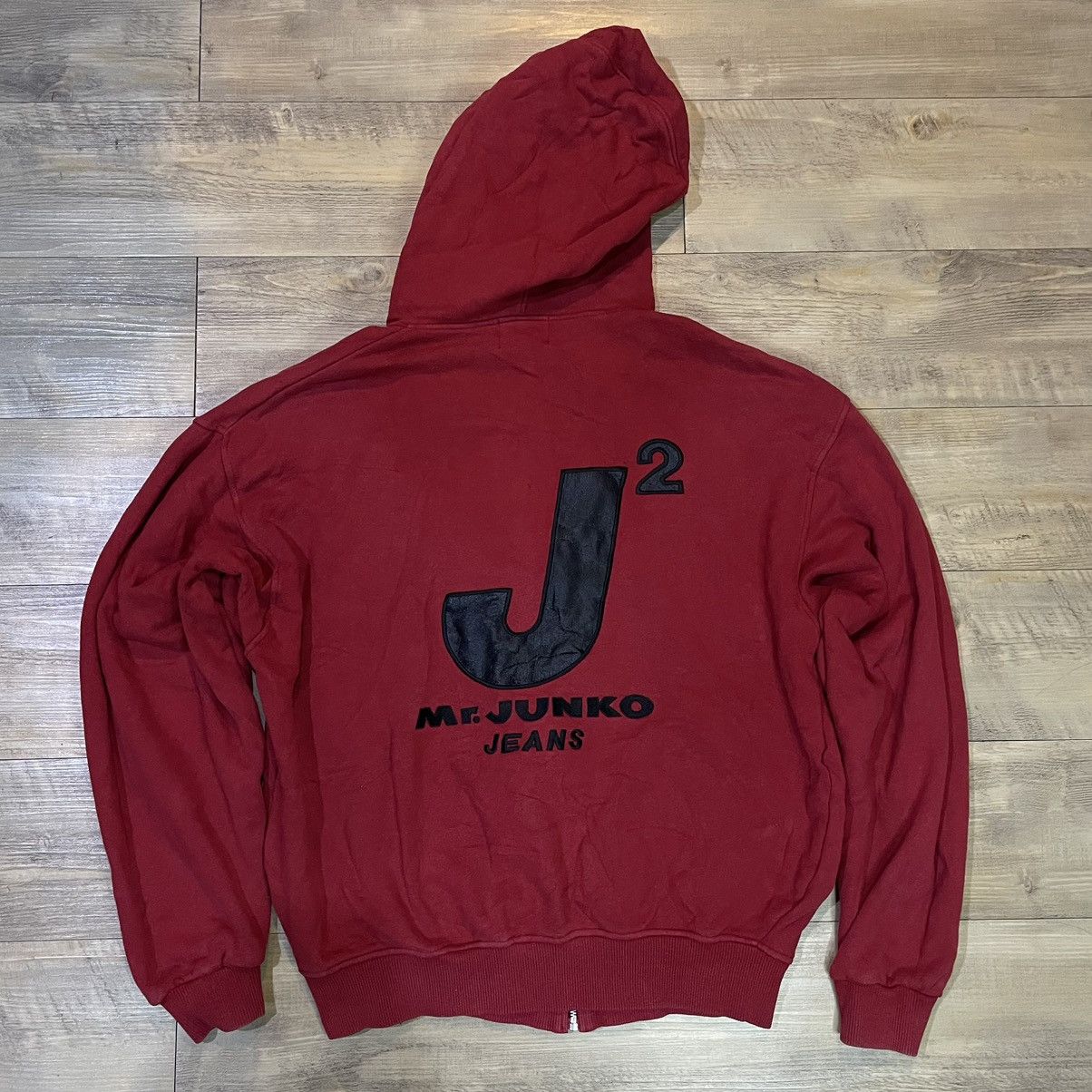 Japanese Brand × Mr. Junko Mr.junko jeans hoodie Size US L / EU 52-54 / 3 - 1 Thumbnail
