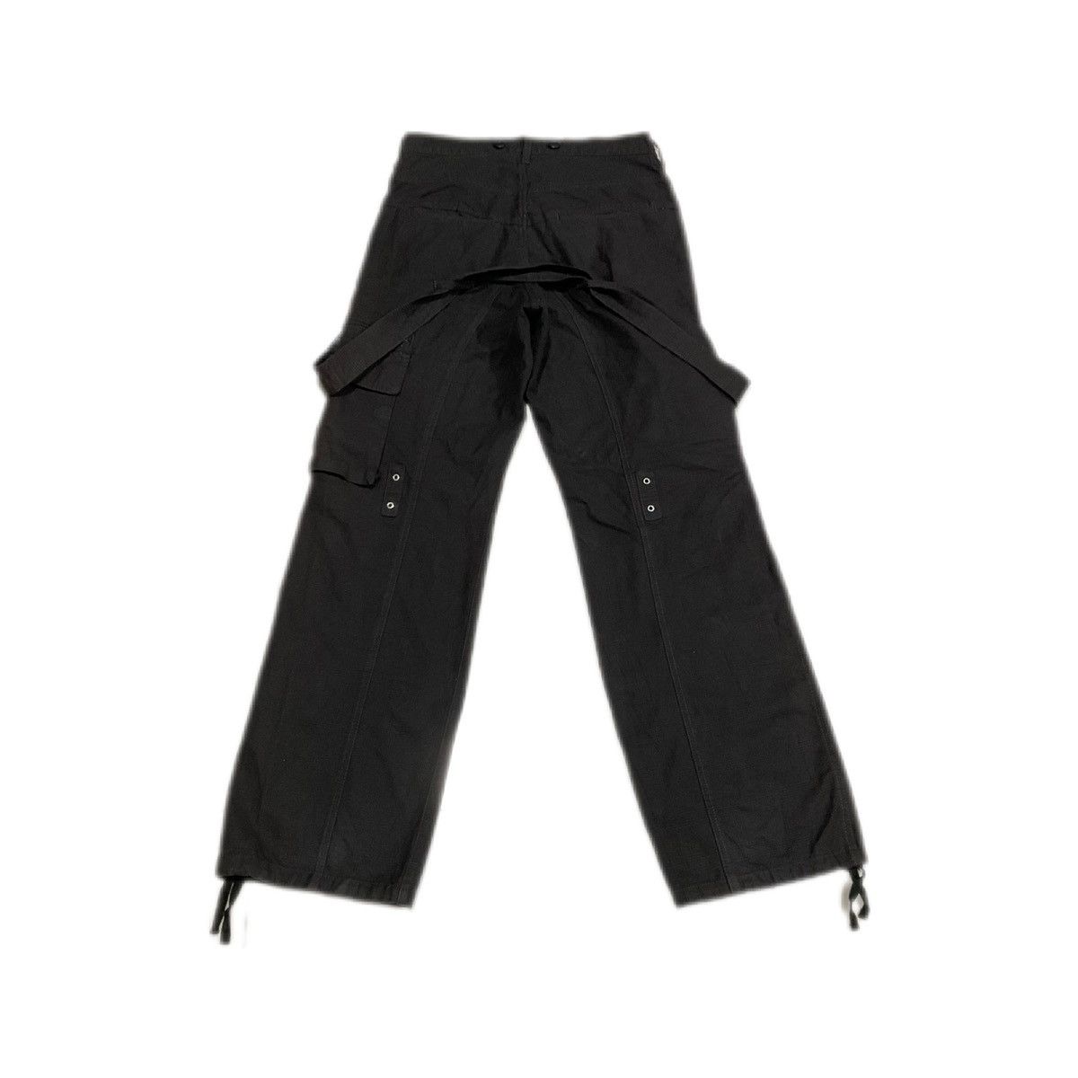PPFM 🔥Y2K PPFM Bondage Cargo Trouser Pants Leather Suspender Size US 30 / EU 46 - 7 Thumbnail