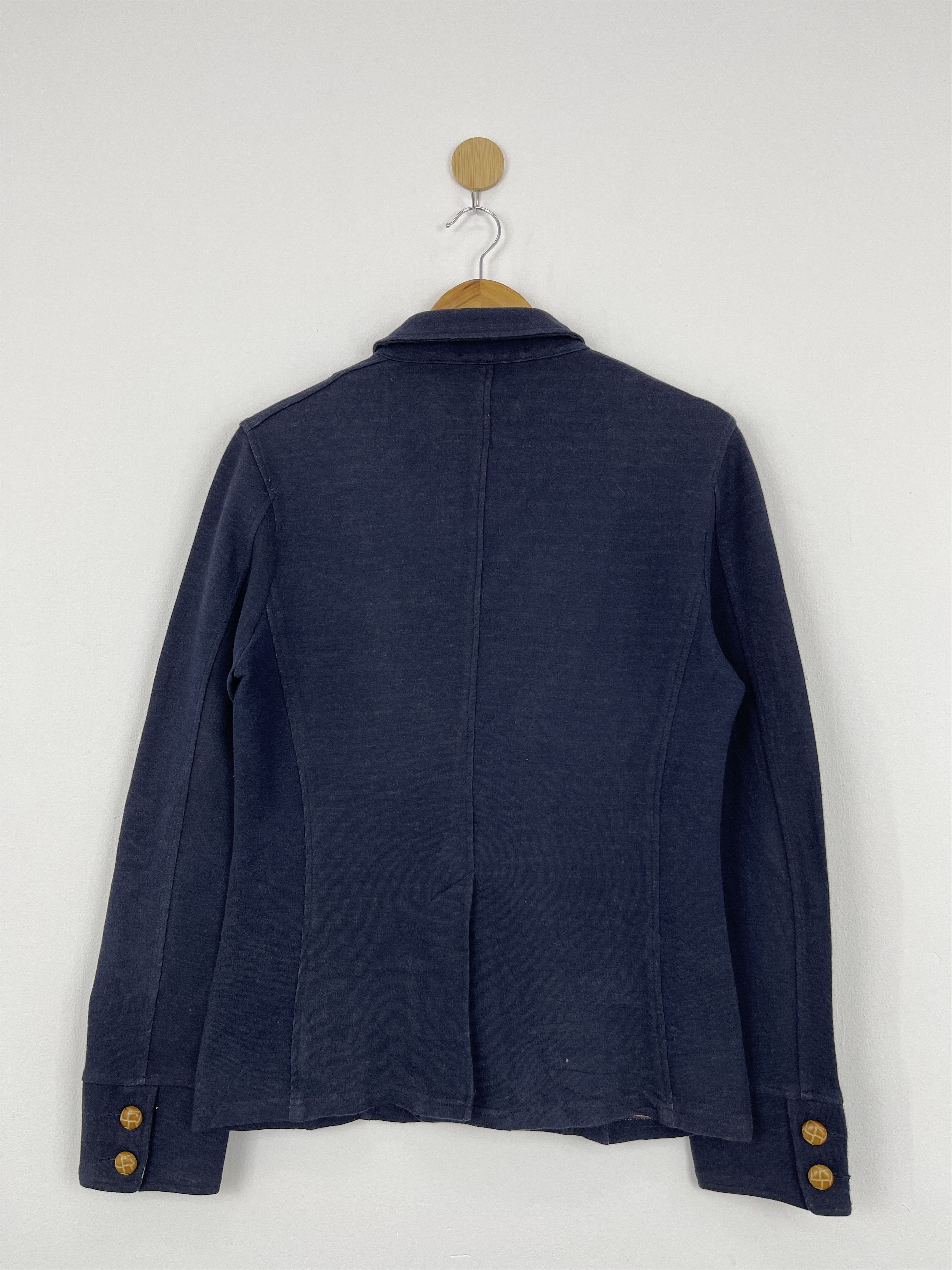 Boycott Vintage Boycott Plaid Dark Blue Button Up Jacket JA0009 Size US S / EU 44-46 / 1 - 2 Thumbnail