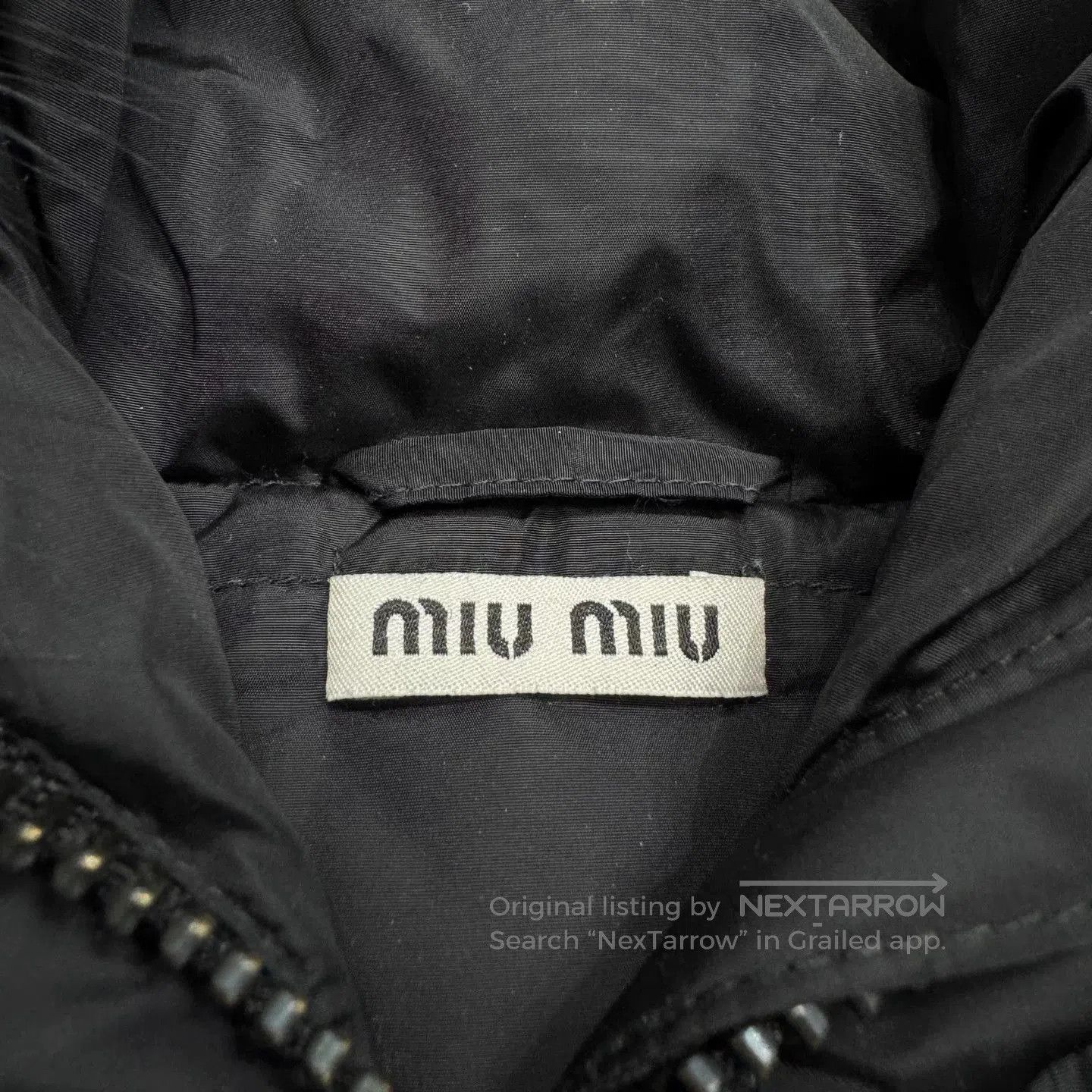 Miu Miu MIUMIU Fur Collar Down Jacket. Size S / US 4 / IT 40 - 3 Thumbnail