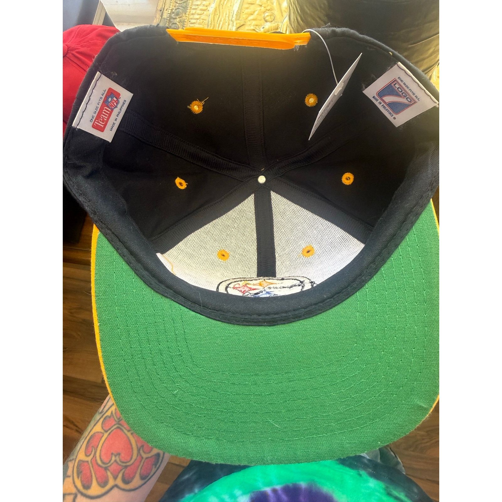 Logo 7 Vintage Pittsburgh Steelers Logo 7 Snapback Size ONE SIZE - 5 Thumbnail