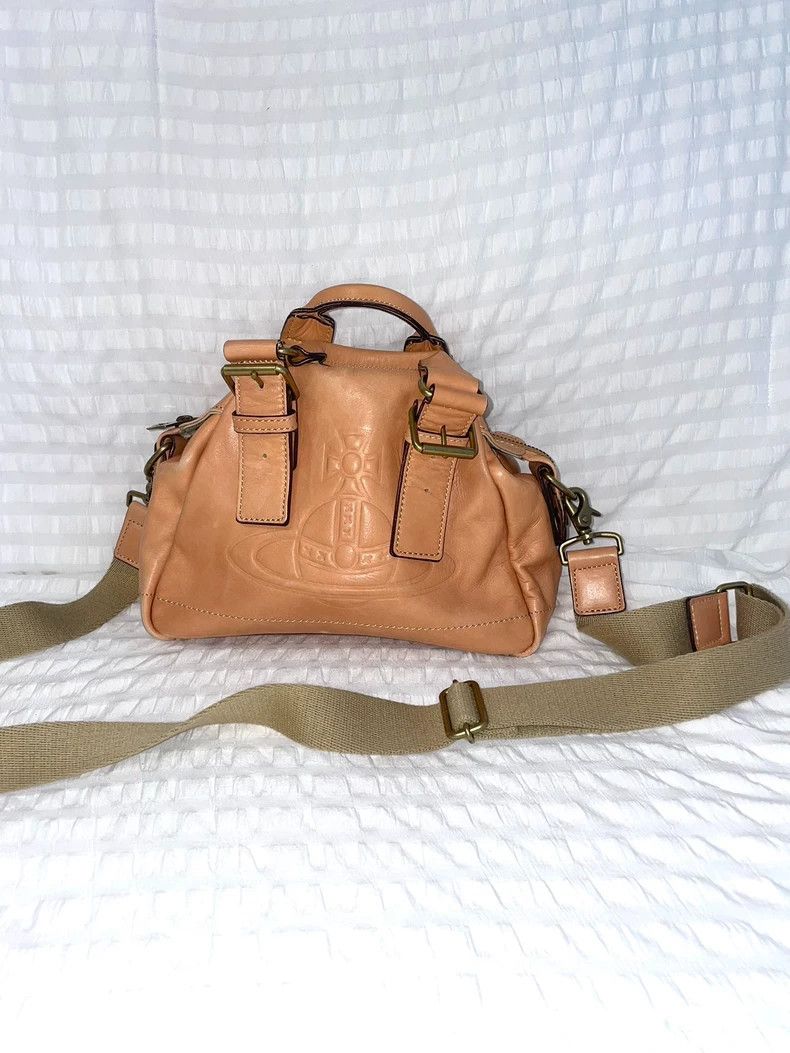Vivienne Westwood Vivienne Westwood Kacice Bowling Postman Leather Shoulder Size ONE SIZE - 1 Thumbnail