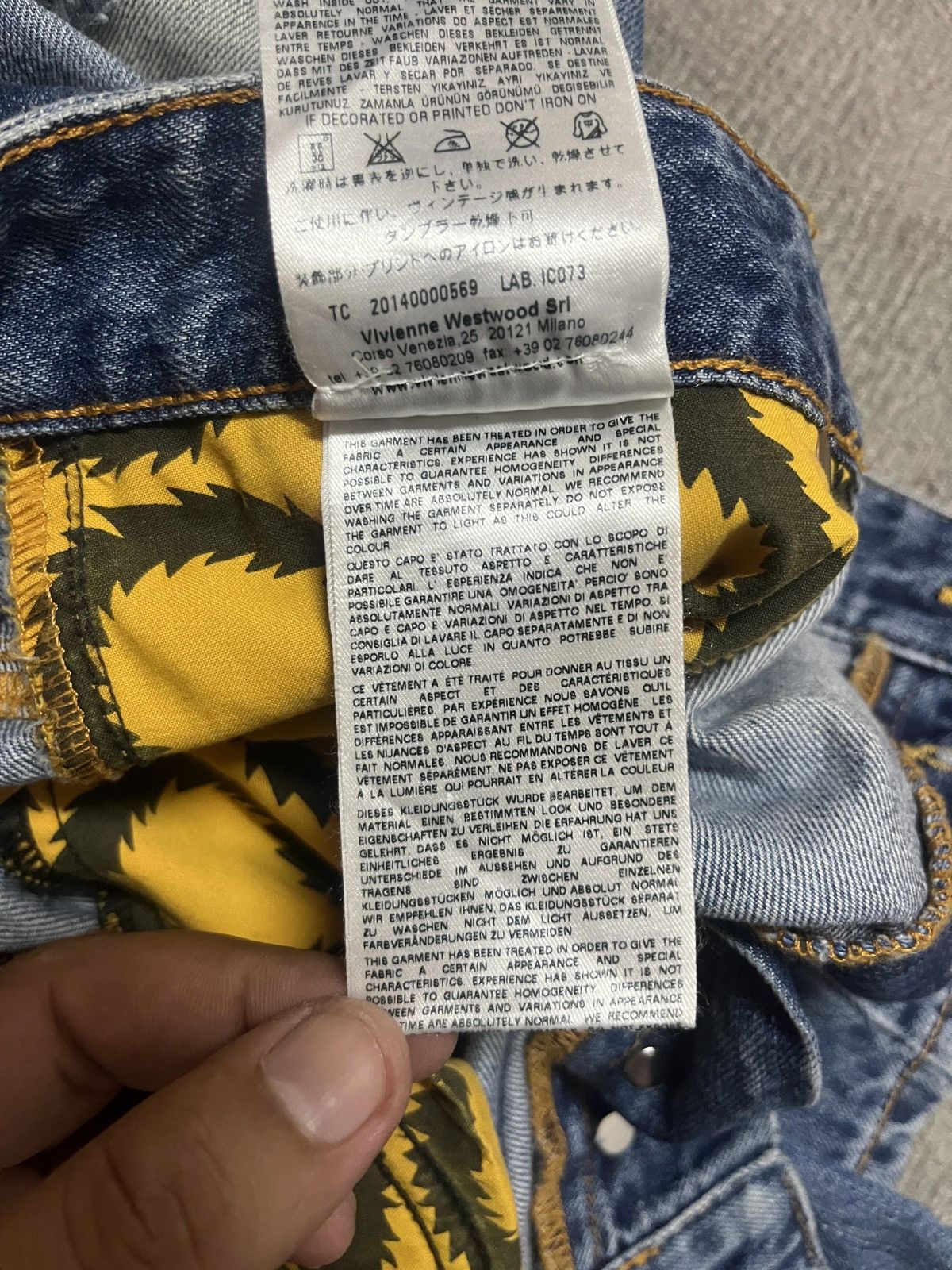 Vivienne Westwood Vivienne westwood anglomania jeans ripped Size US 31 - 23 Thumbnail
