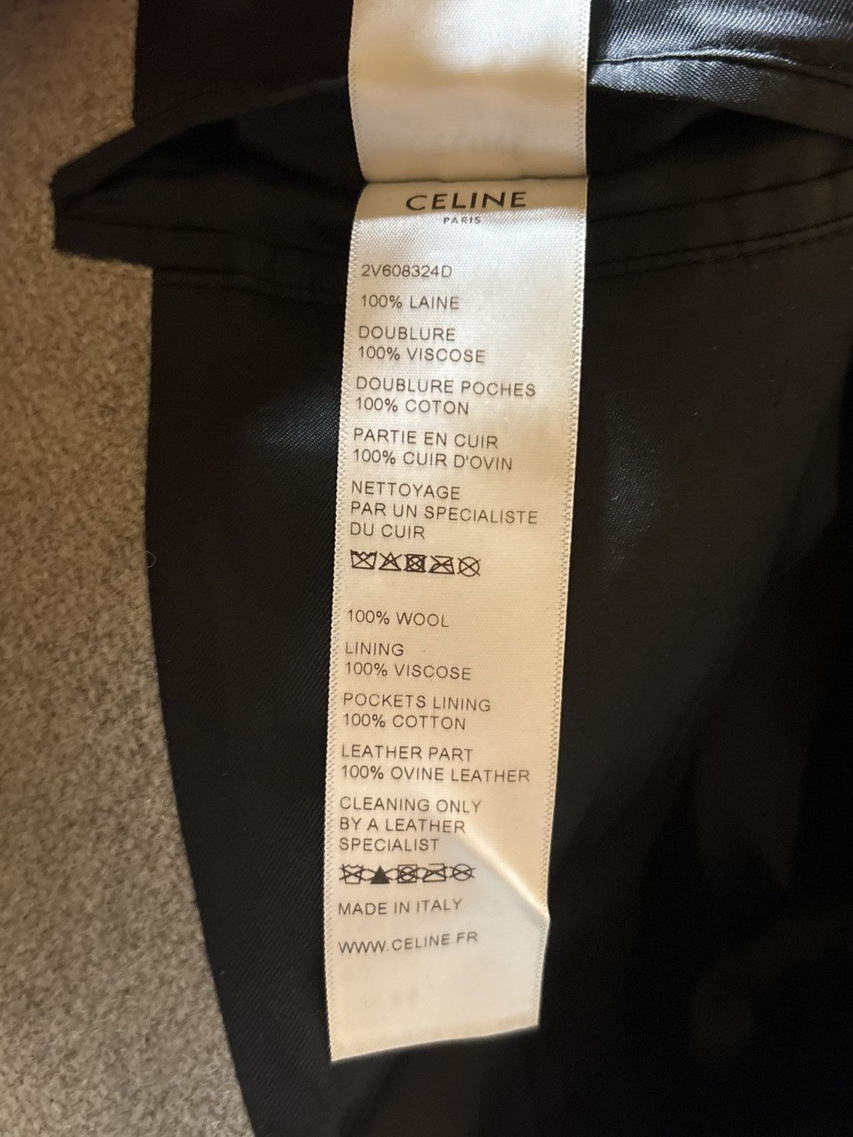 Celine Celine Unlock Your Fantasies Varsity Jacket - Size 46 Size US S / EU 44-46 / 1 - 7 Thumbnail