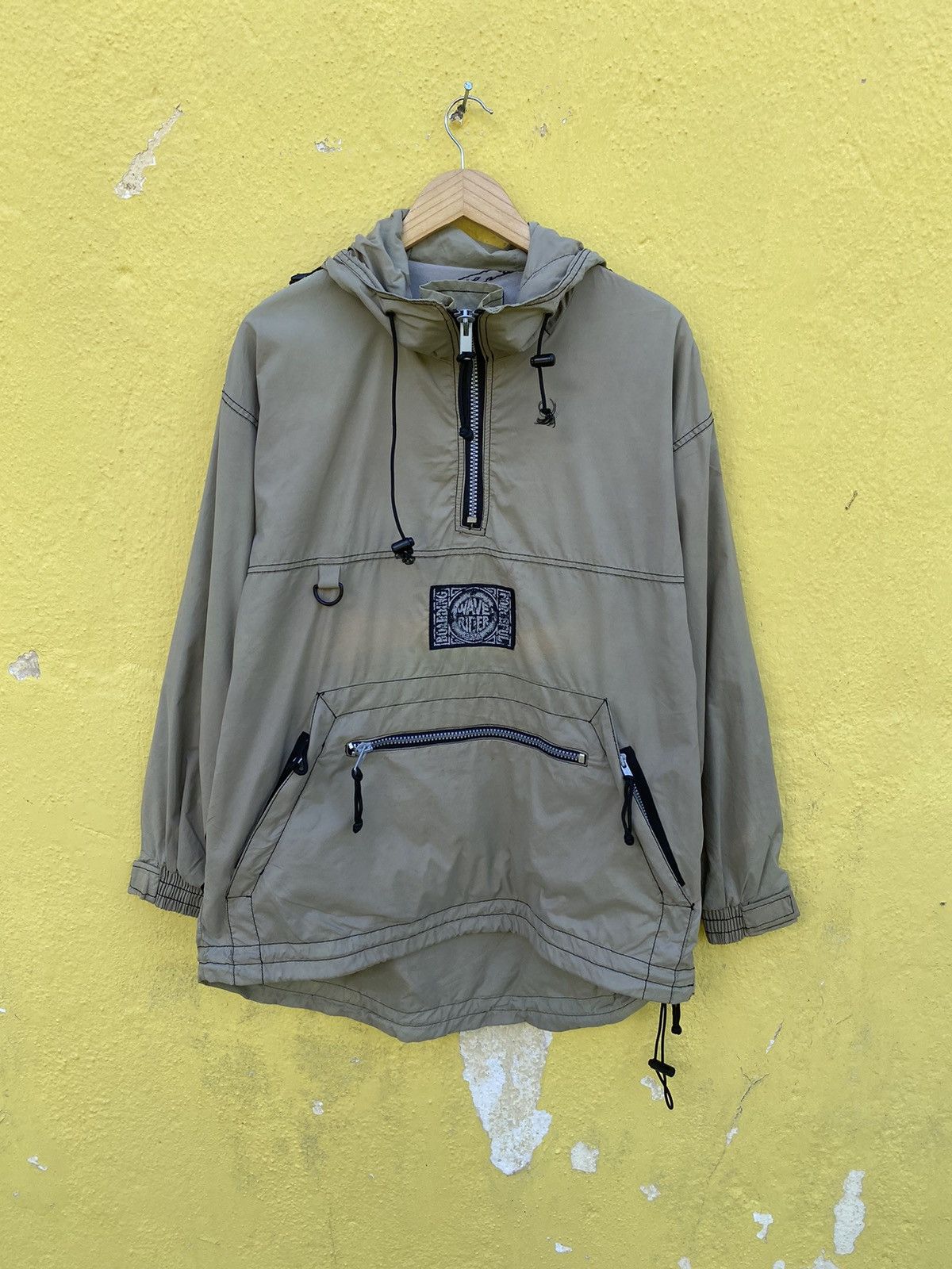 Vintage Vintage wave rider boarding hoodie half zip jacket Size US M / EU 48-50 / 2 - 5 Thumbnail