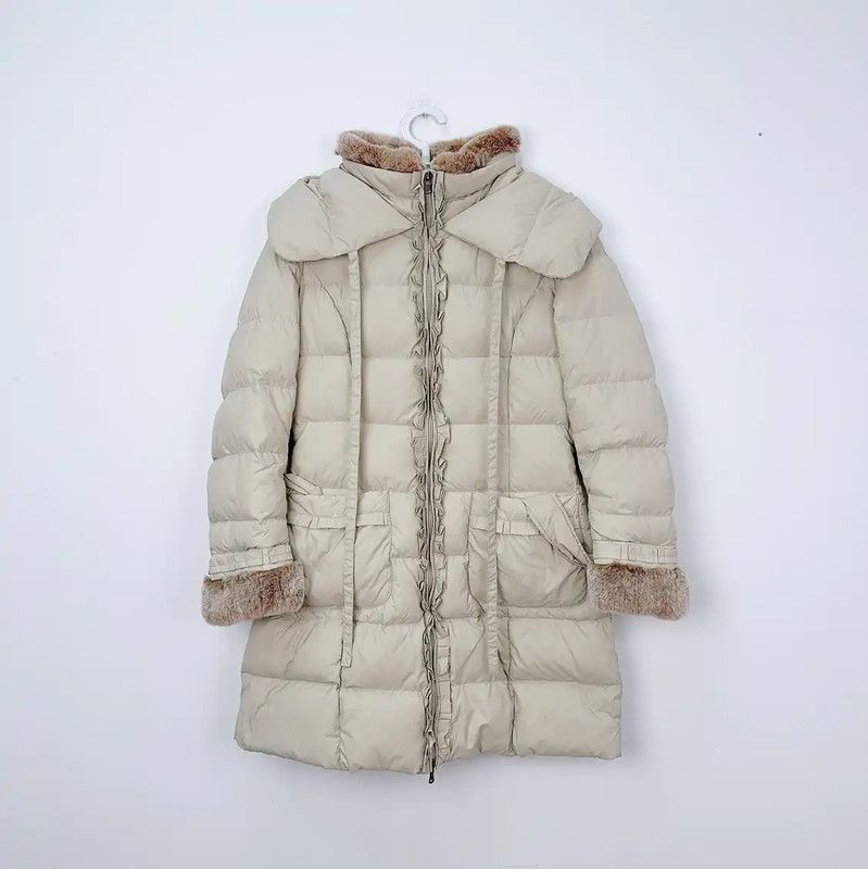 Max Mara MaxMara Beige Women's Puffer Coat Size S 0089 Size S / US 4 / IT 40 - 1 Thumbnail