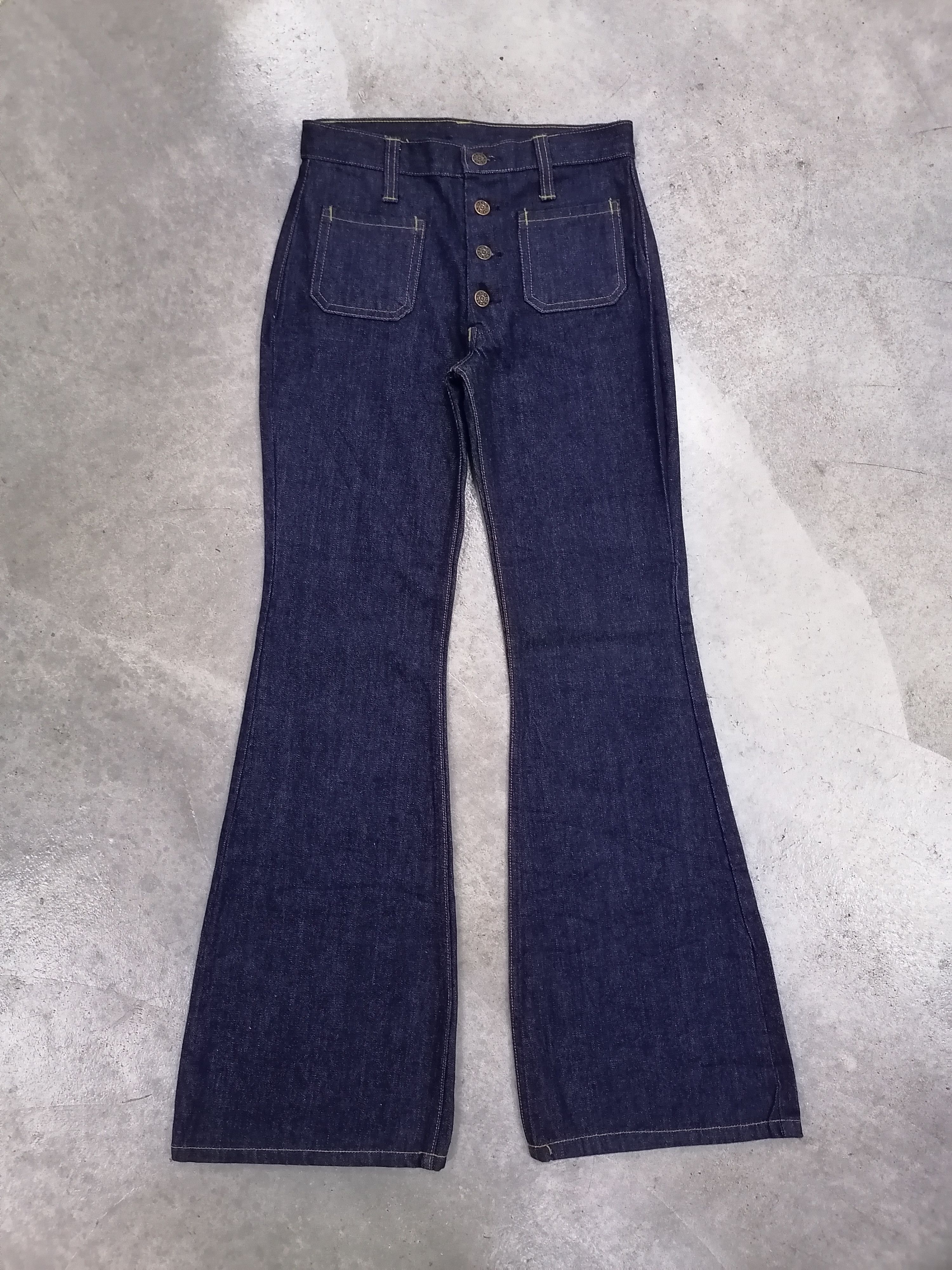 Japanese Brand × Vintage Vintage Flare Jeans Dan Sunny Denim Pants Size US 28 / EU 44 - 3 Thumbnail