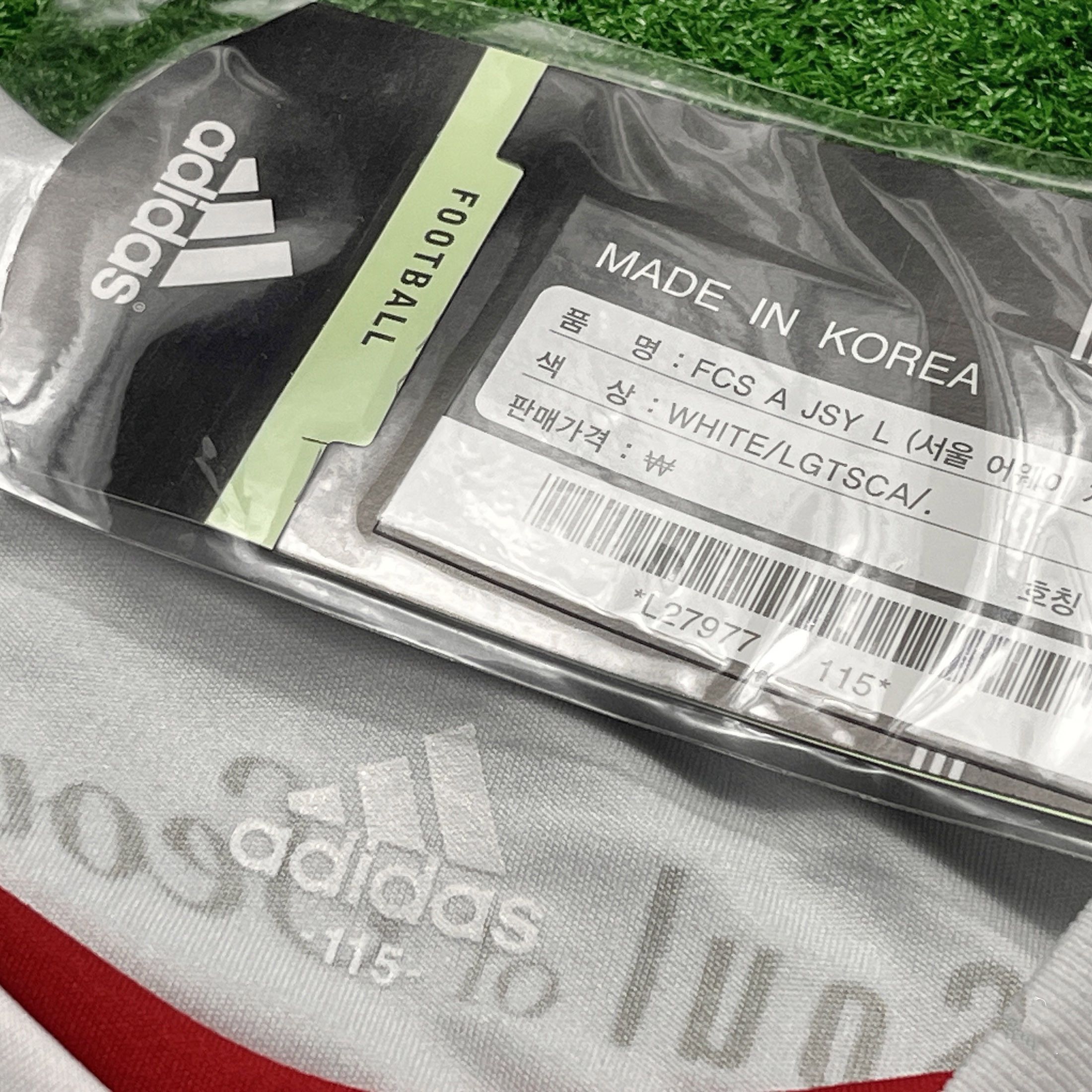 Adidas 2010 FC Seoul Away L/S Player Issue Football Shirt – Y2K Size US XL / EU 56 / 4 - 5 Thumbnail