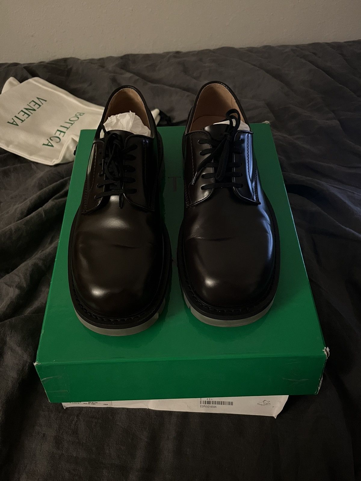Bottega Veneta bottega derbies with clear sole Size US 10.5 / EU 43-44 - 6 Thumbnail