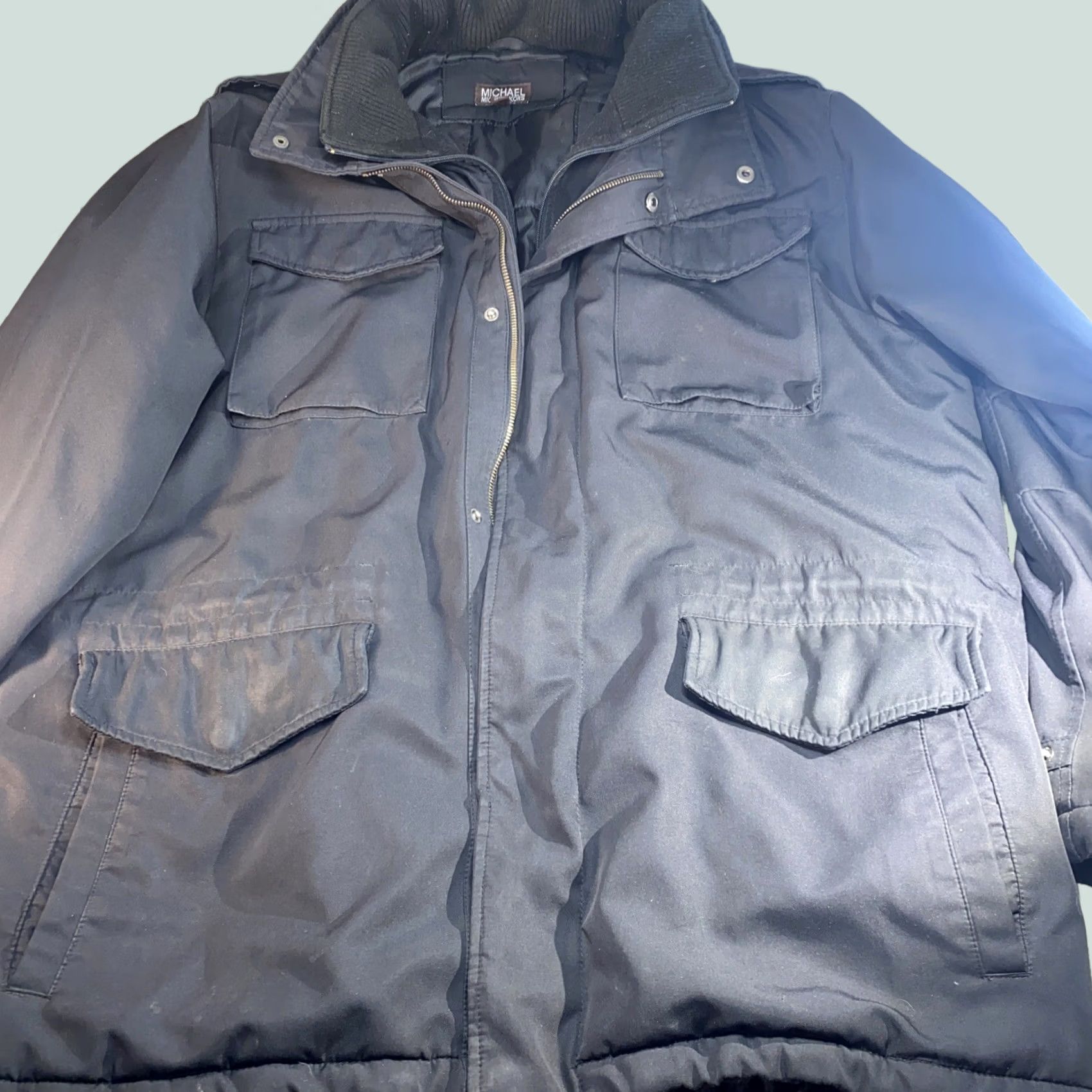 Michael Kors Michael Kors Field Winter Parka Jacket Black Fully Lined Size Large Parka Men M Winter Carspli? Size US M / EU 48-50 / 2 - 1 Thumbnail