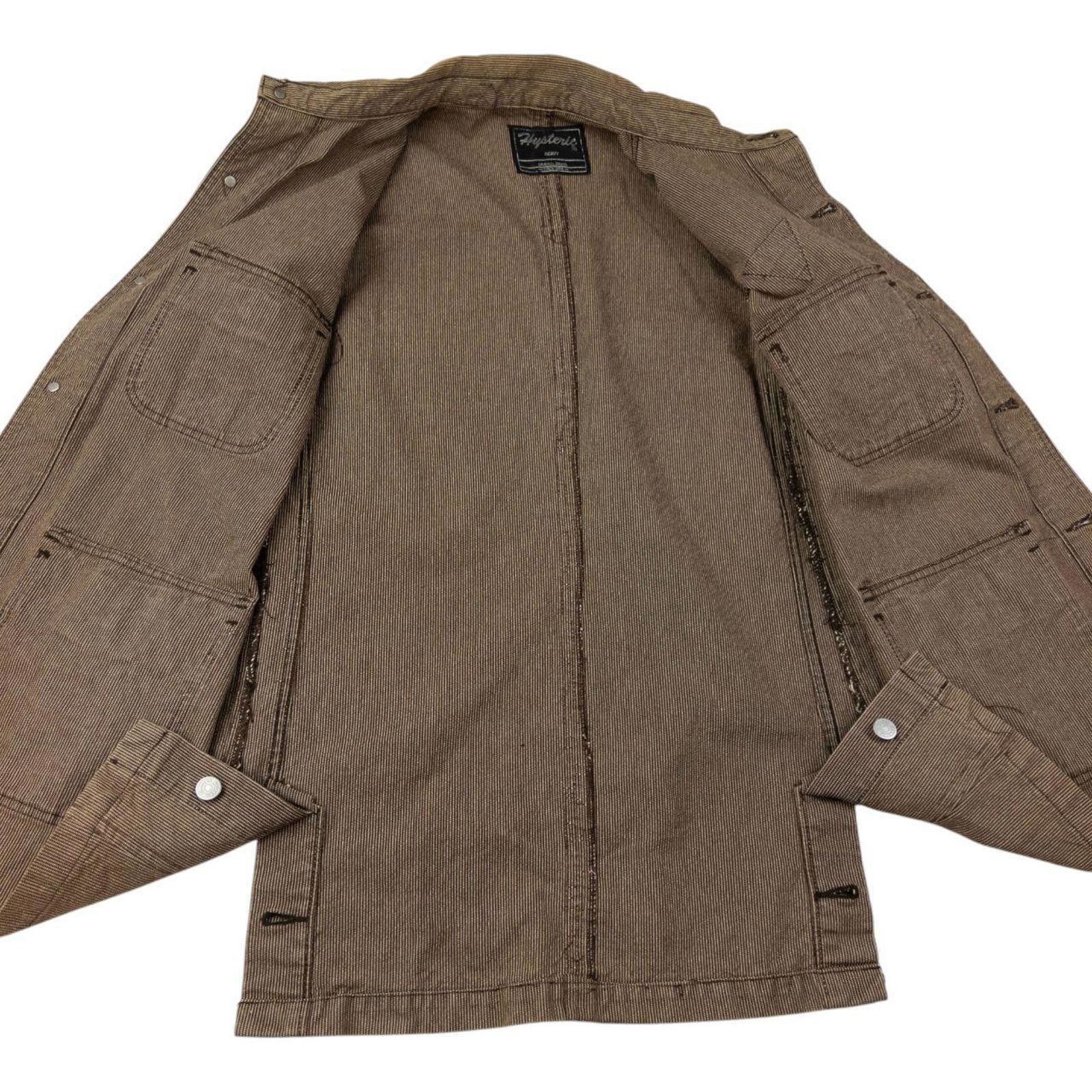 Hysteric Glamour Vintage Hysteric Glamour Striped Button Up Jacket Size S Size US S / EU 44-46 / 1 - 5 Thumbnail