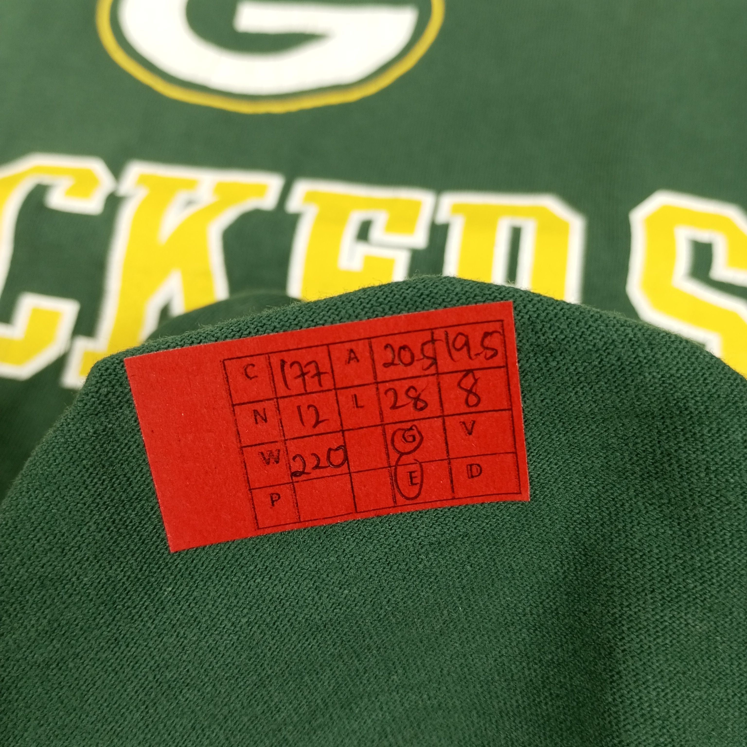 NFL × Vintage NFL Green Bay Packers American Football Team Tshirt Size US M / EU 48-50 / 2 - 8 Thumbnail