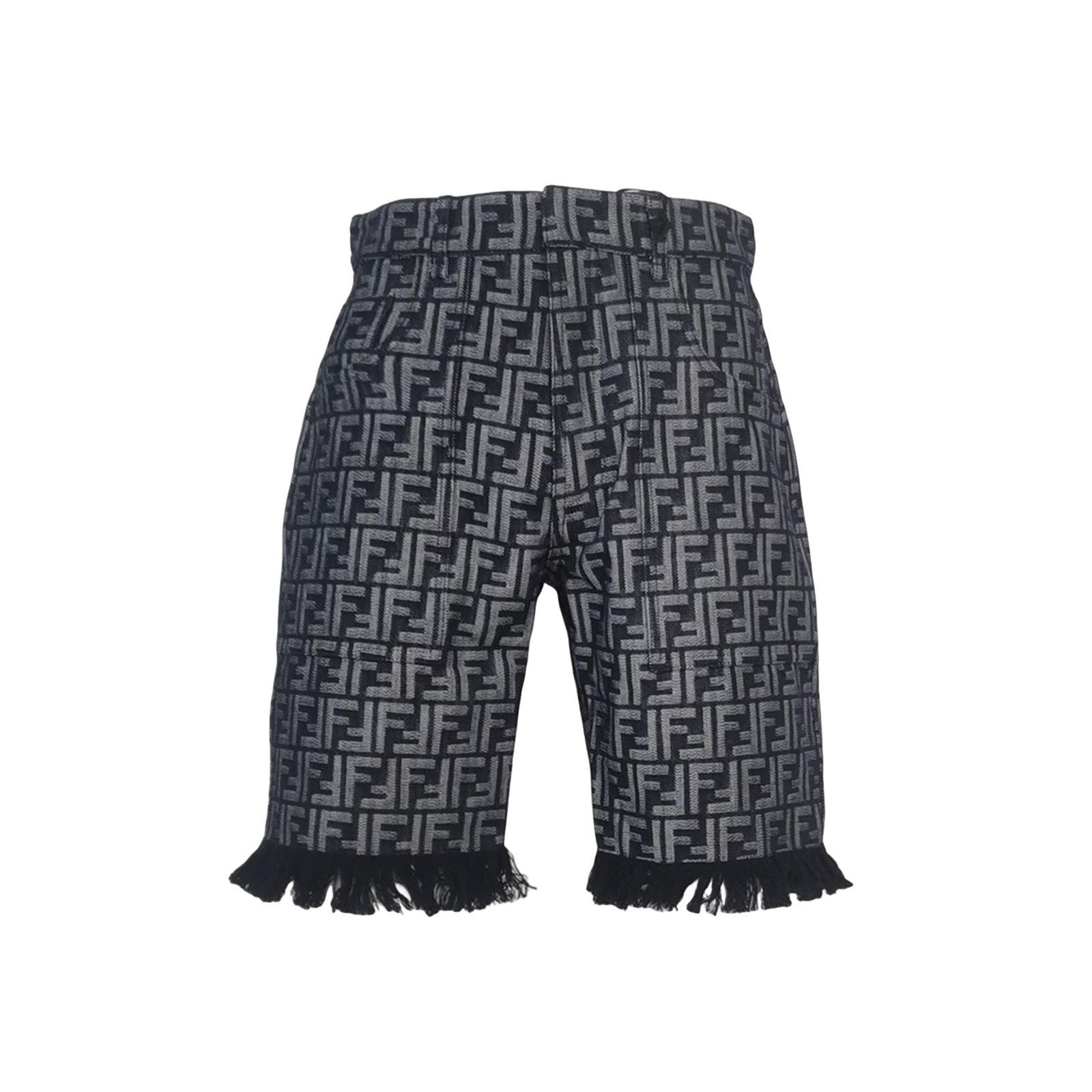 Fendi Fendi FF Logo Jacquard Shorts Size 32 Size US 32 / EU 48 - 1 Thumbnail