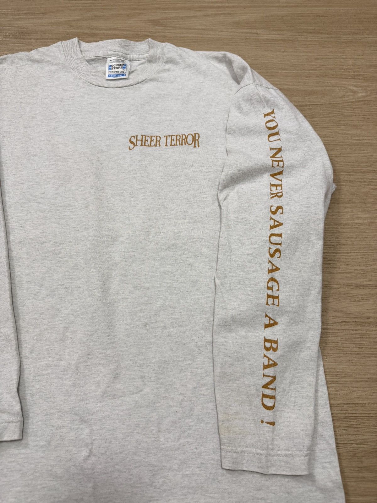 Other Vintage 90s SHEER TERROR tee Size US XL / EU 56 / 4 - 9 Thumbnail