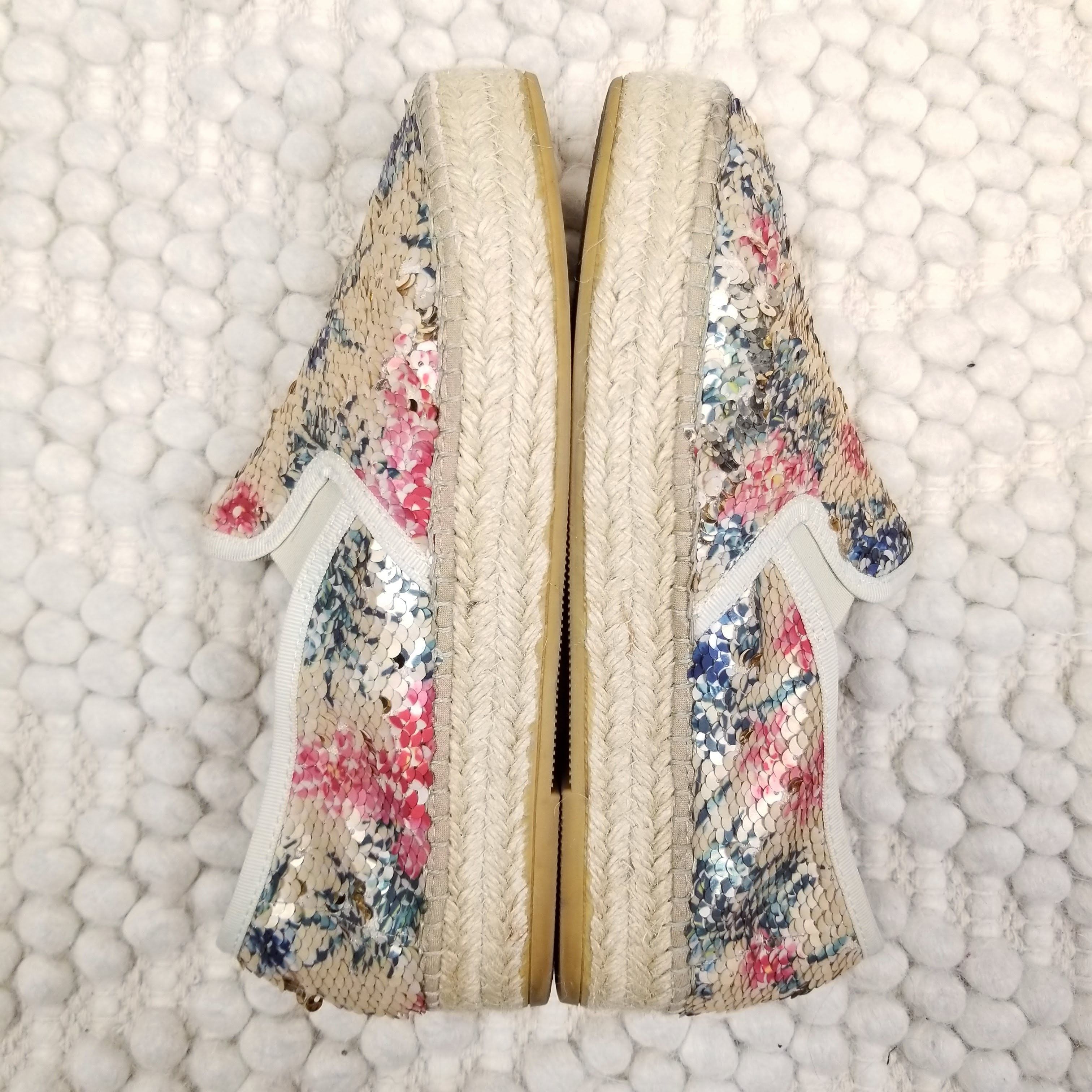 Other Toni Pons Slip-On Sequin Espadrilles Size US 7.5 / IT 37.5 - 4 Thumbnail