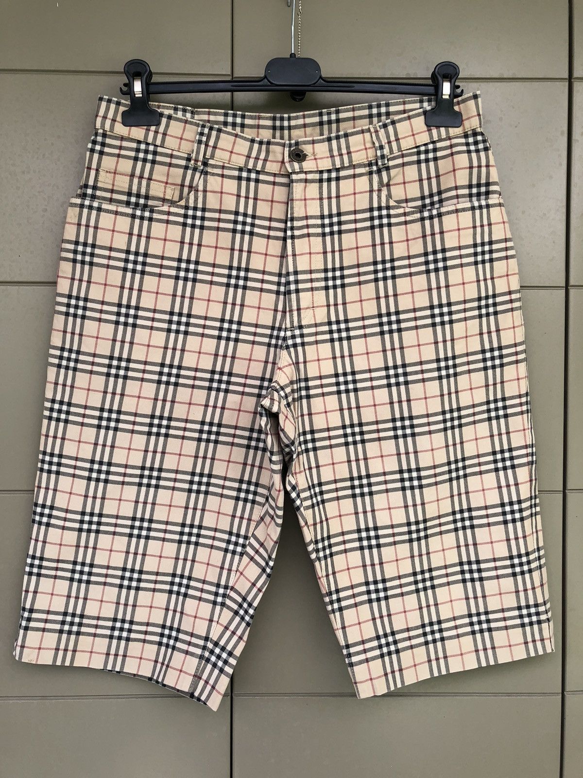 Burberry Checkered Shorts Size US 30 / EU 46 - 1 Thumbnail