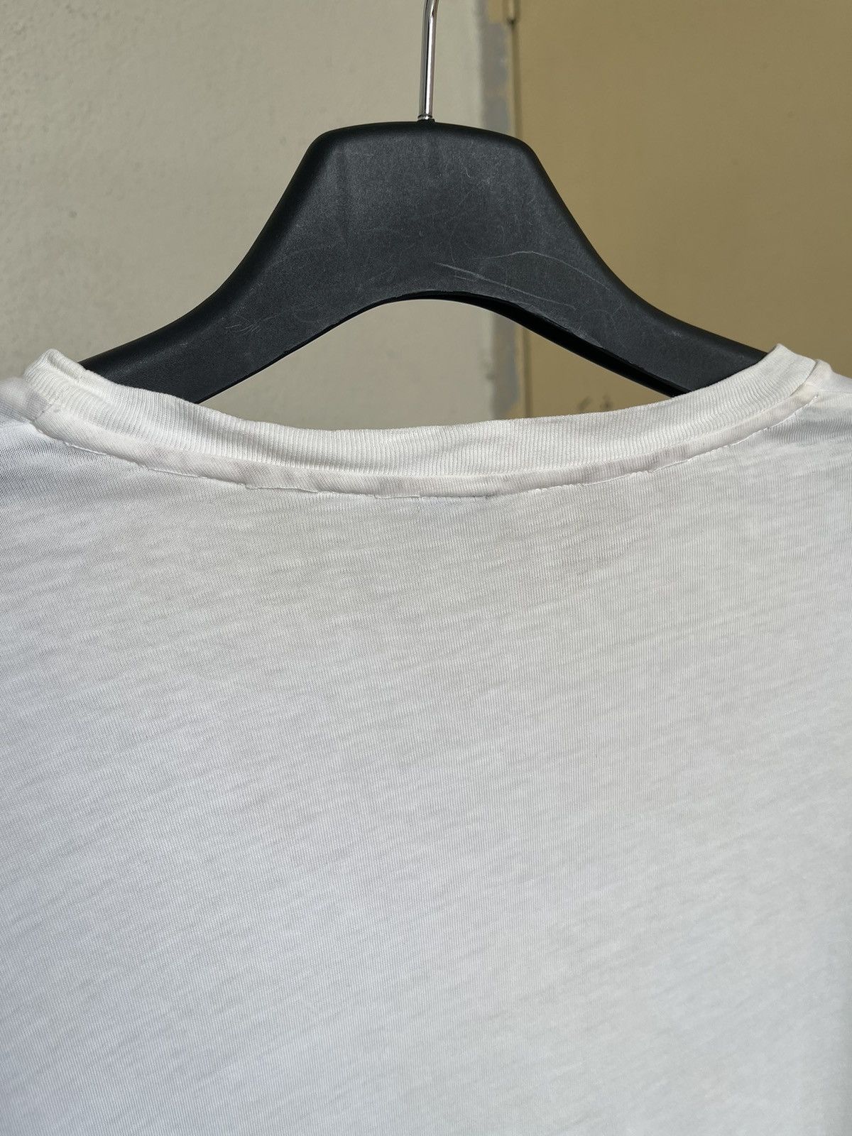 Chrome Hearts Vintage Chrome Hearts Harris Teeter White on White Logo Tee Size US M / EU 48-50 / 2 - 7 Thumbnail