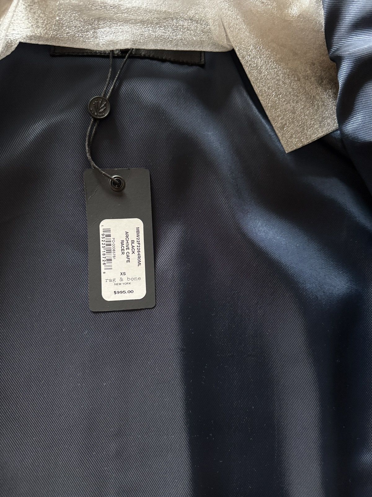 Rag & Bone Rag & Bone Archive leather moto jacket Size US XS / EU 42 / 0 - 3 Thumbnail
