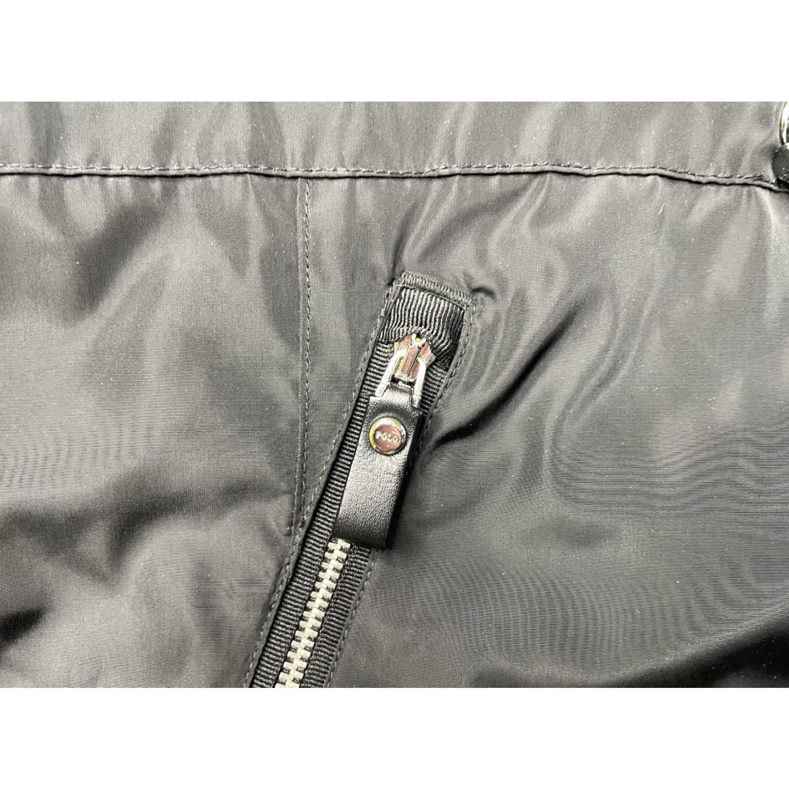Polo Ralph Lauren Polo Ralph Lauren Jacket Women Heritage Full Zip Hooded Black XL Rain Coat Water Resistant Zipped Pockets Long Sleeve Casual Size XL / US 12-14 / IT 48-50 - 3 Thumbnail
