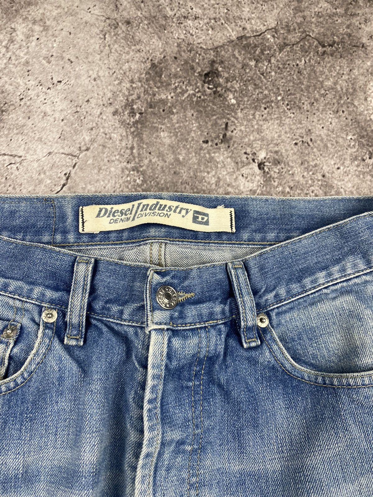 Diesel × Japanese Brand × Junya Watanabe Vintage Diesel Junya Watanabe Baggy distressed Japan jeans😊 Size US 38 / EU 54 - 6 Thumbnail
