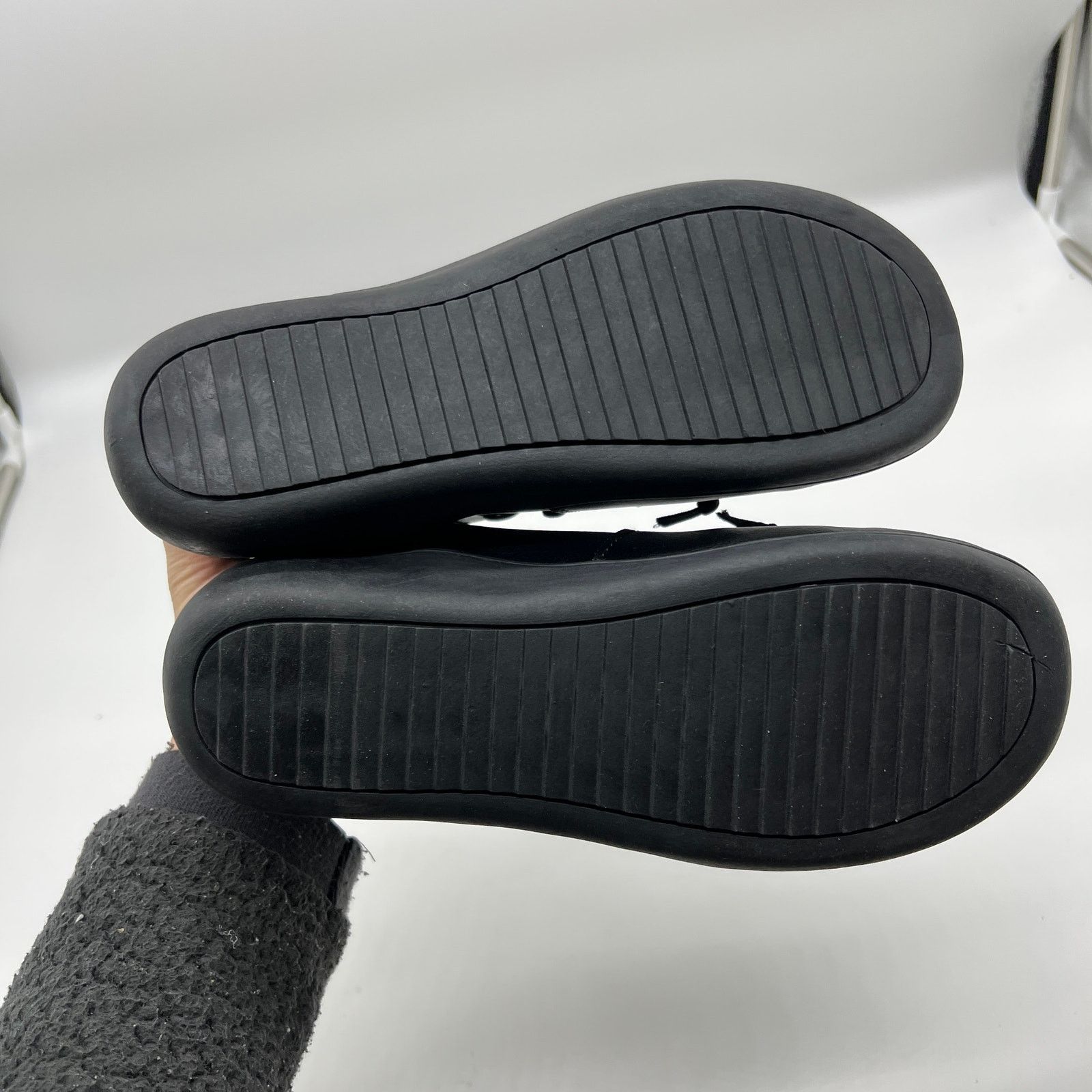Other Ankle Boots Black Round Toe Casual Comfortable Lightweigh Size US 6.5 / IT 36.5 - 8 Thumbnail