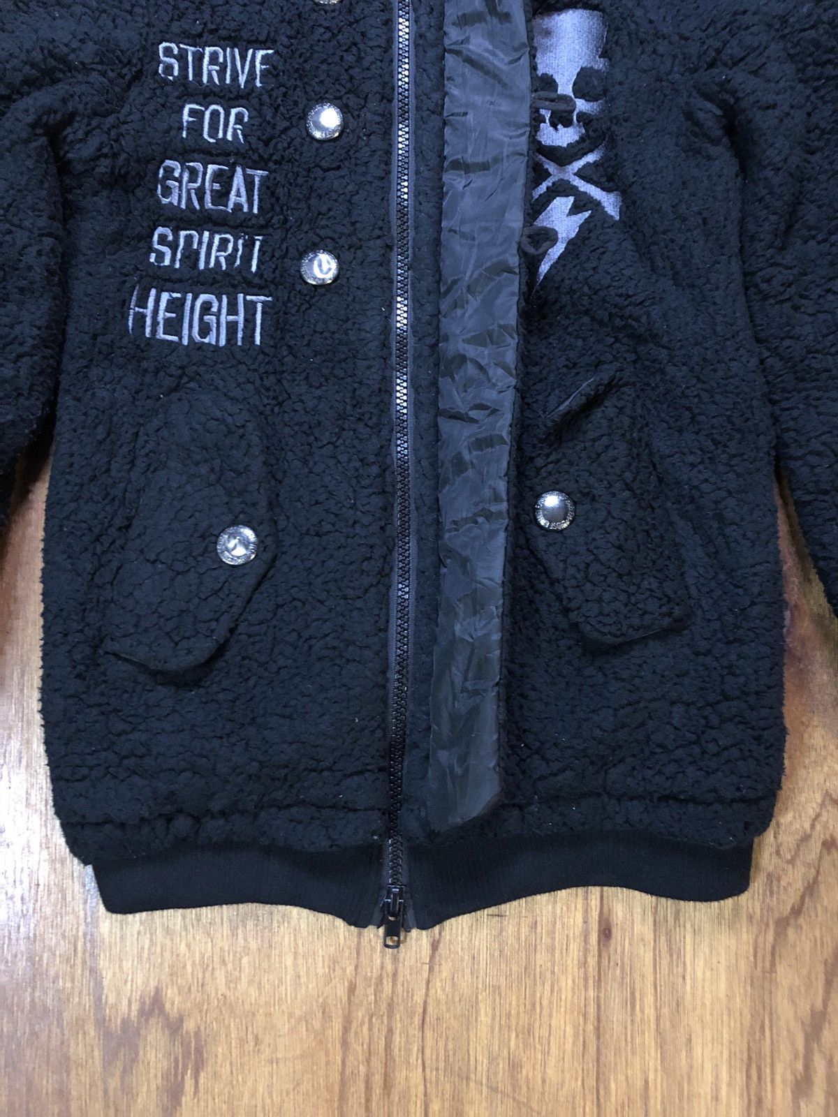 Japanese Brand × Seditionaries Ghost Of Harlem Fur Zipper Hoodie Jacket Size US XS / EU 42 / 0 - 13 Thumbnail