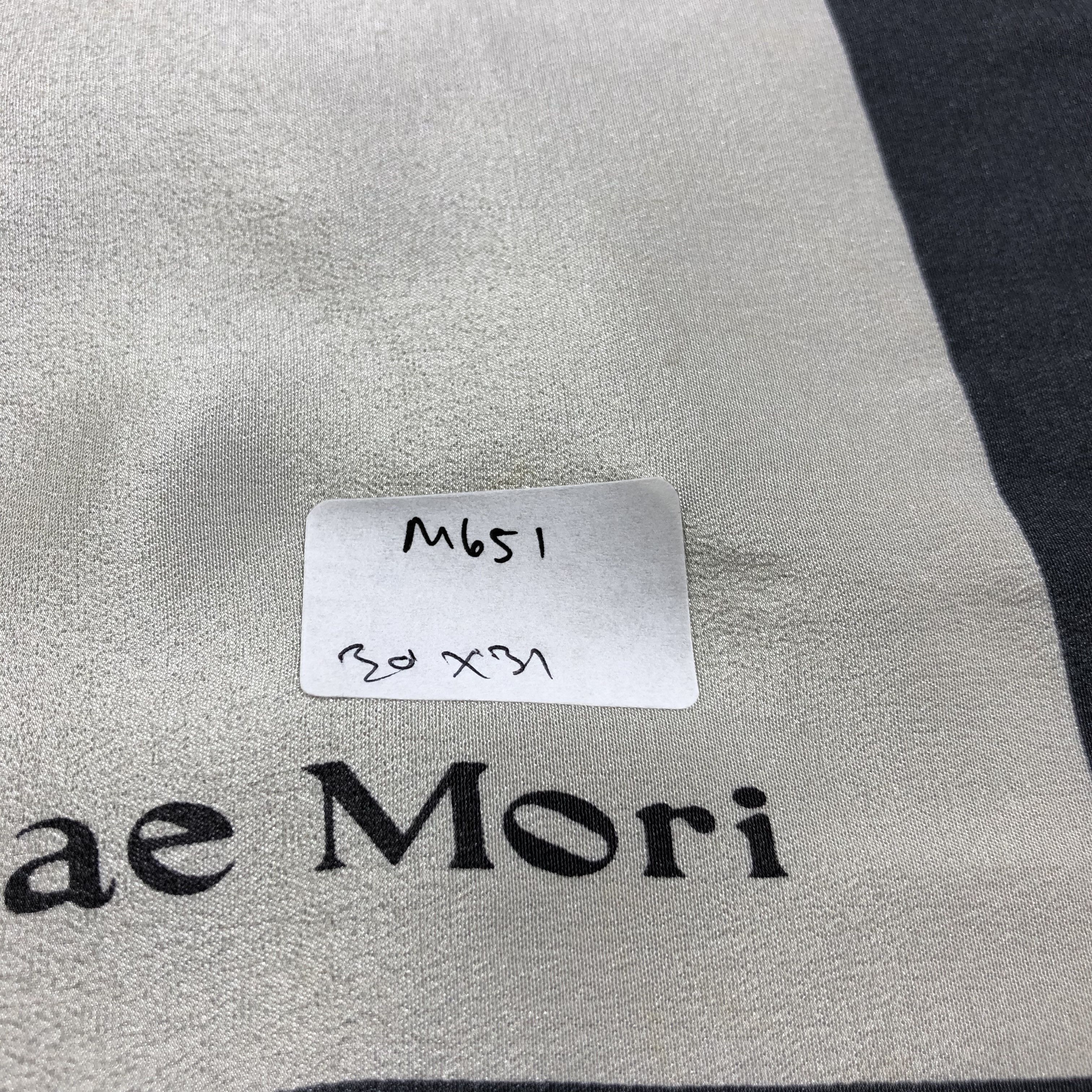 Hanae Mori Hanae Mori Butterflies Silk Scarf M651 Size ONE SIZE - 12 Thumbnail