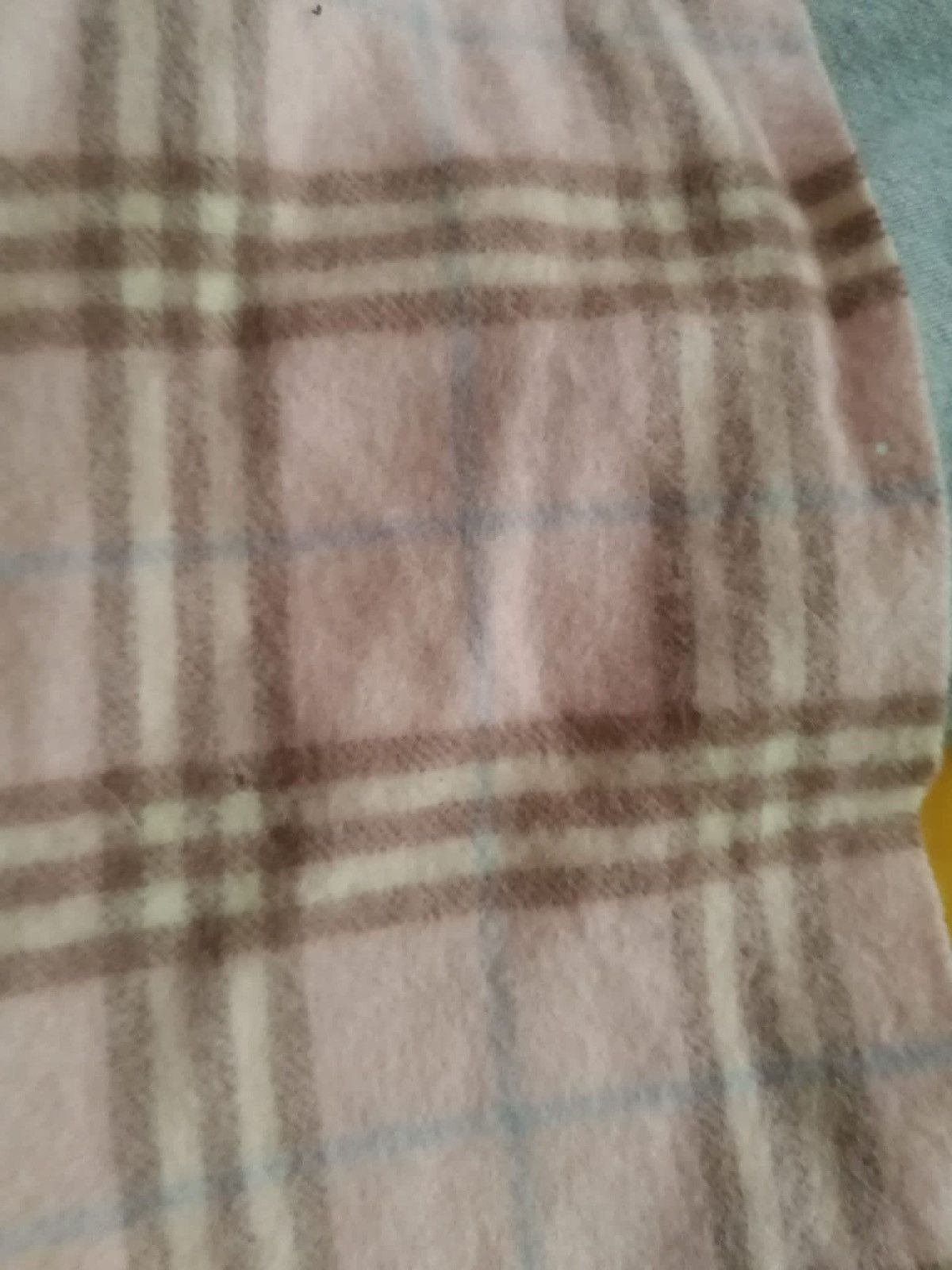 Burberry × Vintage Burberry lambswool scarf vintage Size ONE SIZE - 8 Thumbnail