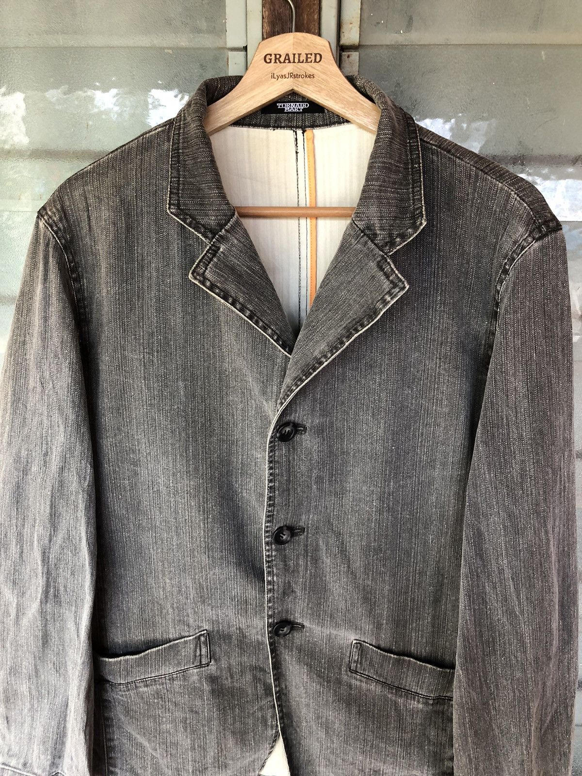 Japanese Brand × Tornado Mart Vintage Tornado Mart Japanese Punk Style Denim Jacket Size US M / EU 48-50 / 2 - 2 Thumbnail