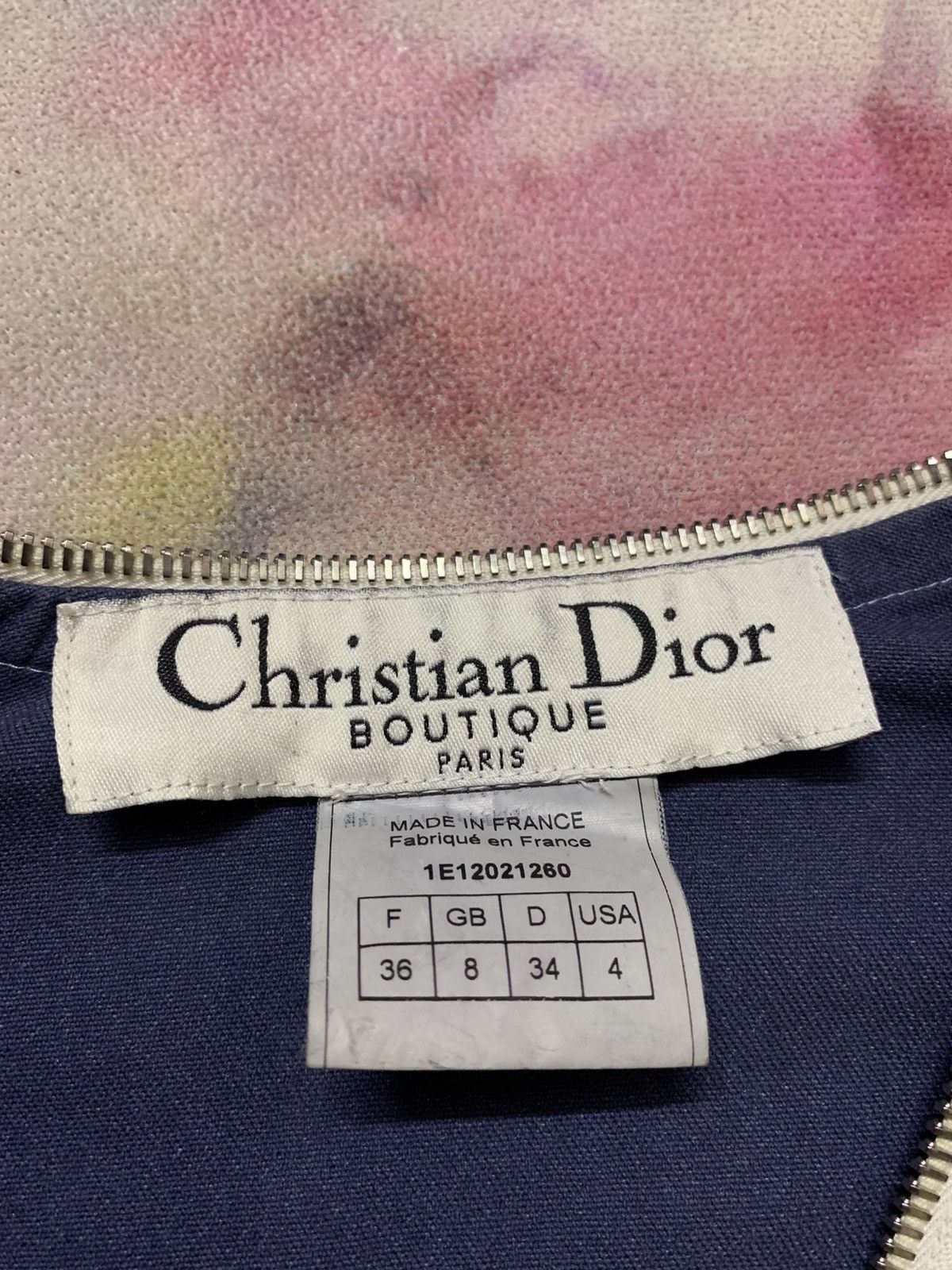 Christian Dior Monsieur SS2001 Runway Dior by Galliano Cropped Jacket Size XS / US 0-2 / IT 36-38 - 7 Thumbnail