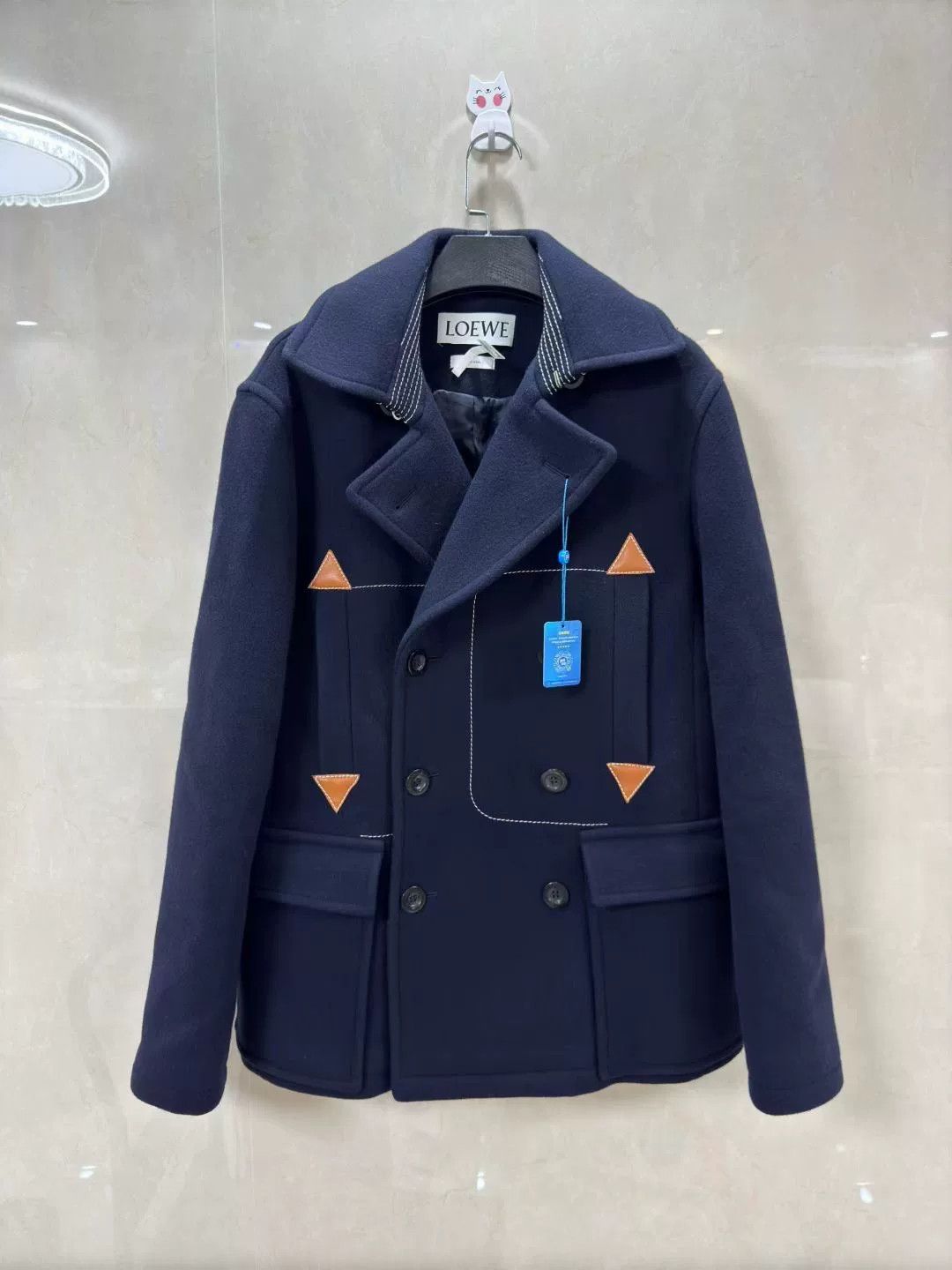 Loewe Loewe Wool Cashmere Blend Coat Size US XL / EU 56 / 4 - 1 Thumbnail