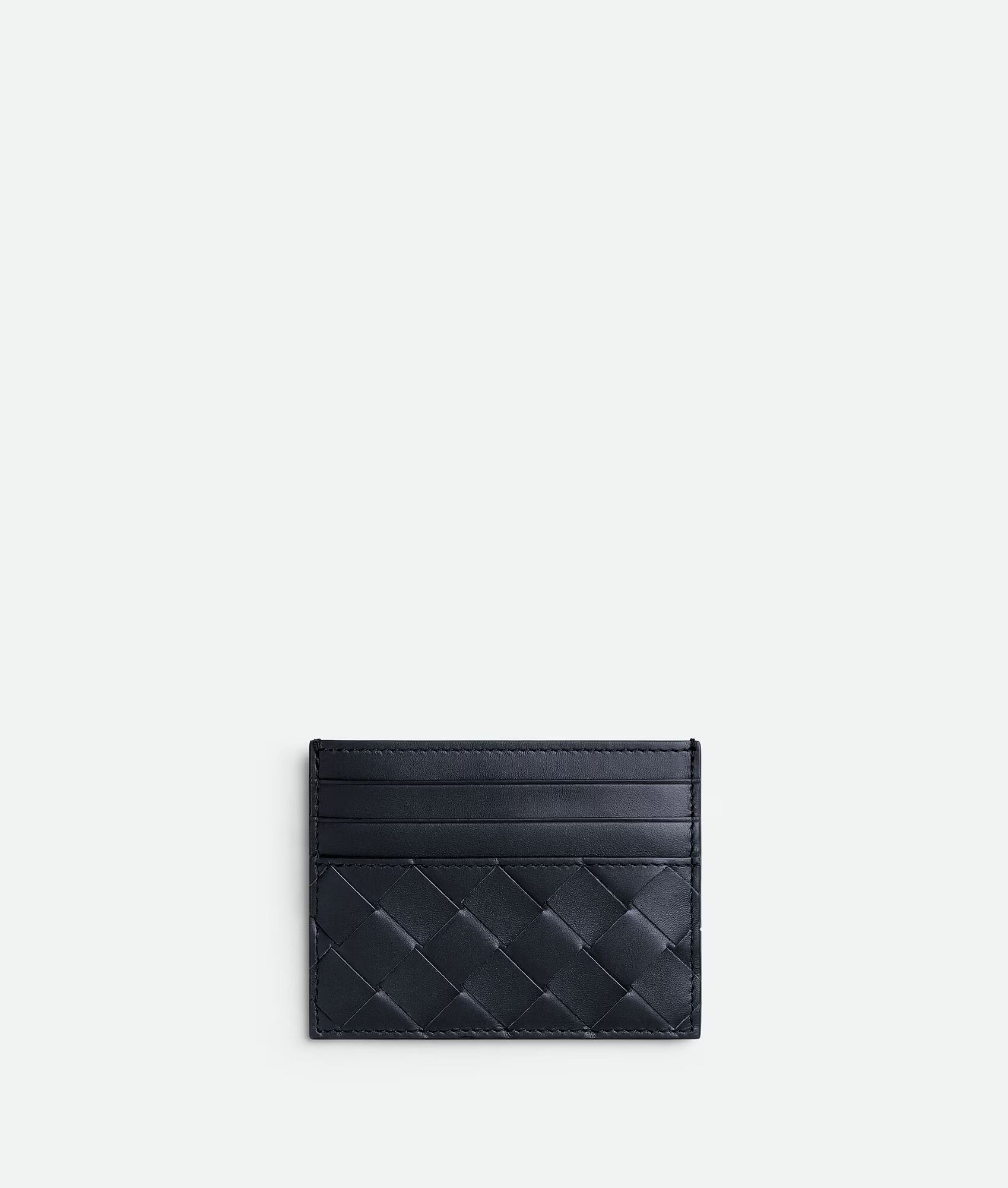 Bottega Veneta o1lf3ng10525 Size: OS / Intrecciato Credit Card Case Blue Size ONE SIZE - 1 Thumbnail
