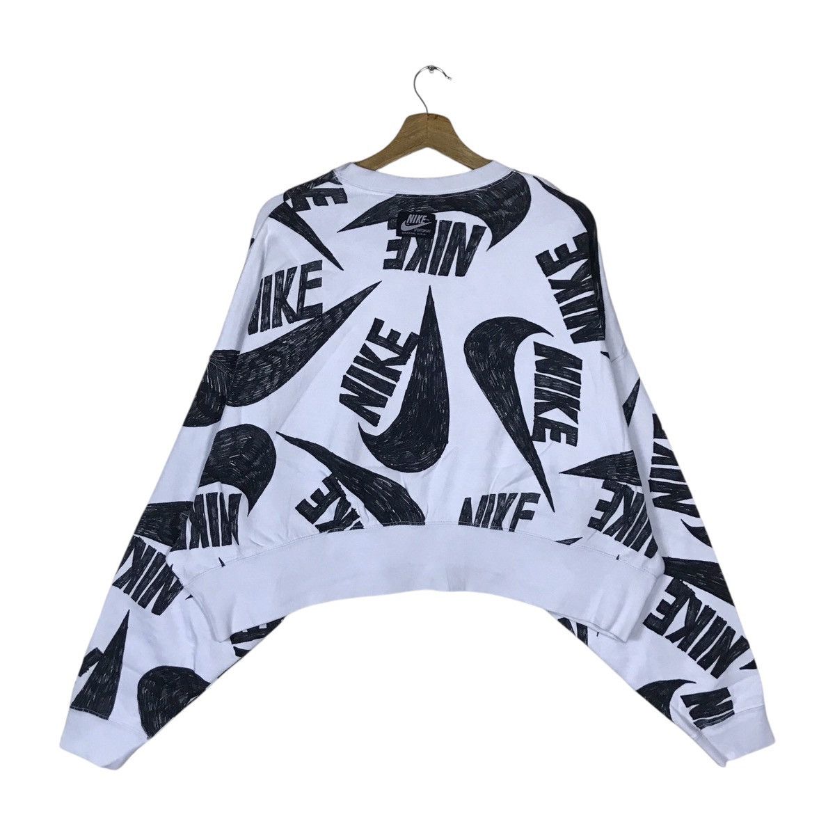 Nike Nike All Over Print Pullover Jumper Sweatshirt Size M / US 6-8 / IT 42-44 - 4 Thumbnail