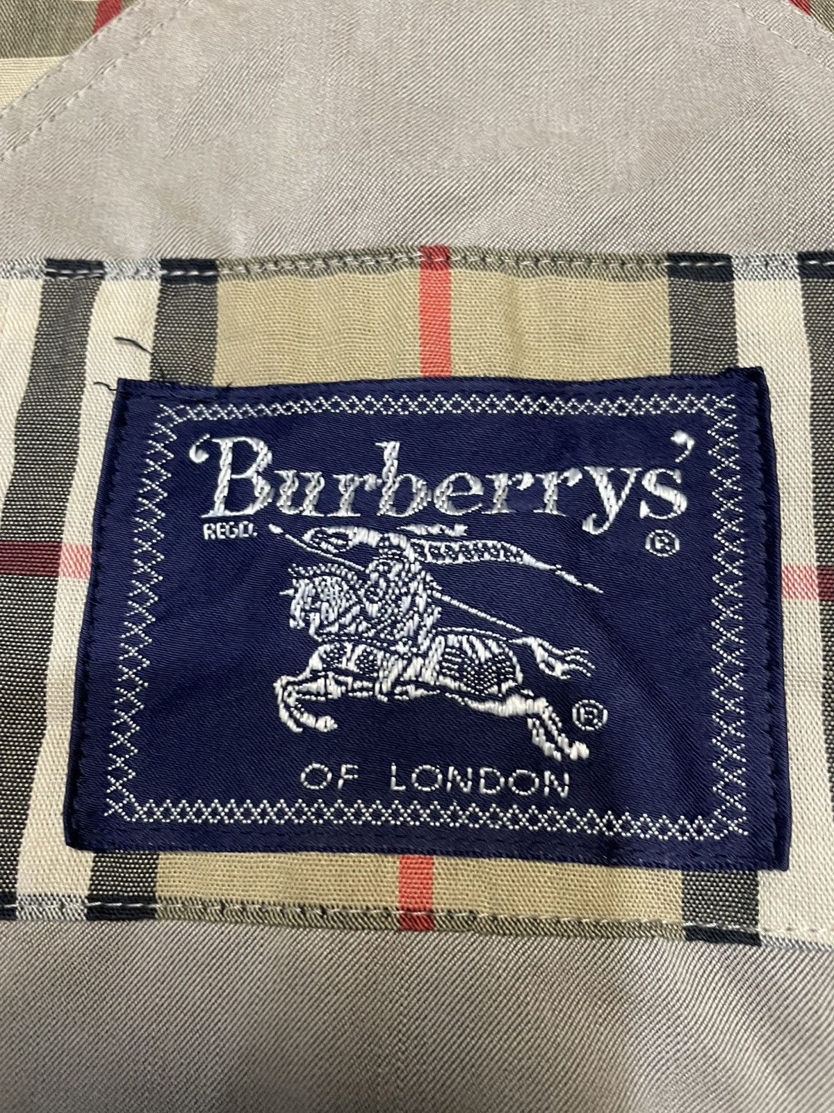 Burberry Vintage Burberry Trench Coat Size US L / EU 52-54 / 3 - 7 Thumbnail